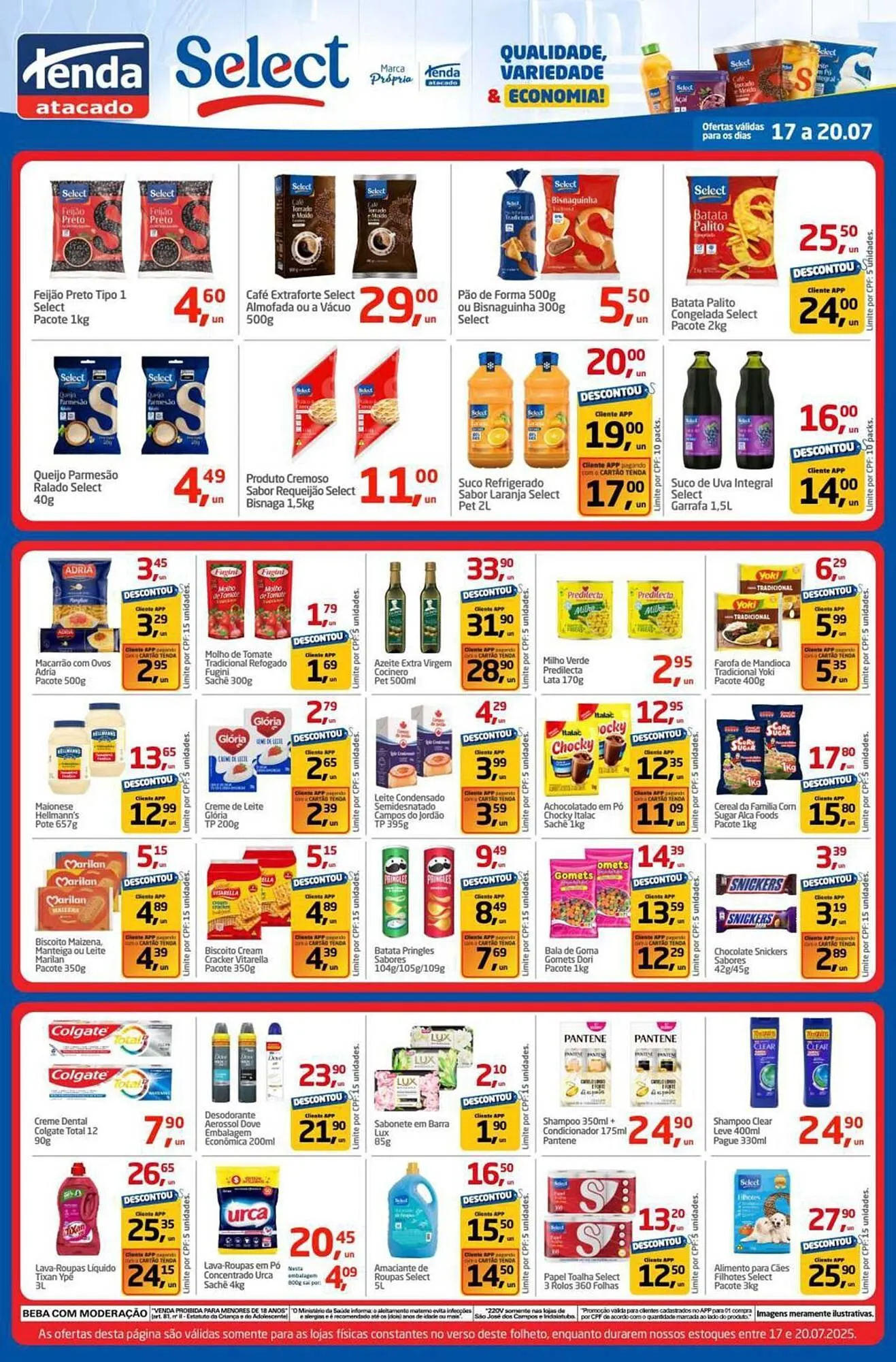 Encarte de Catálogo Tenda Atacado 17 de julho até 20 de julho 2025 - Pagina 3