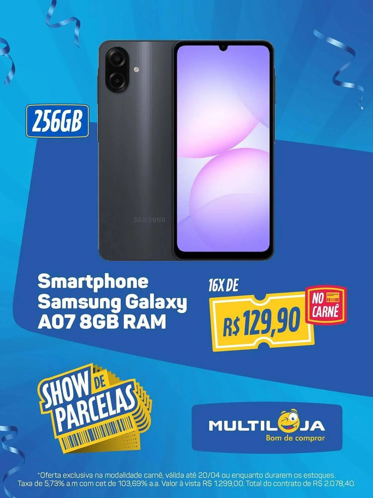 Encarte de Catálogo Multiloja 20 de abril até 20 de abril 2026 - Pagina 7