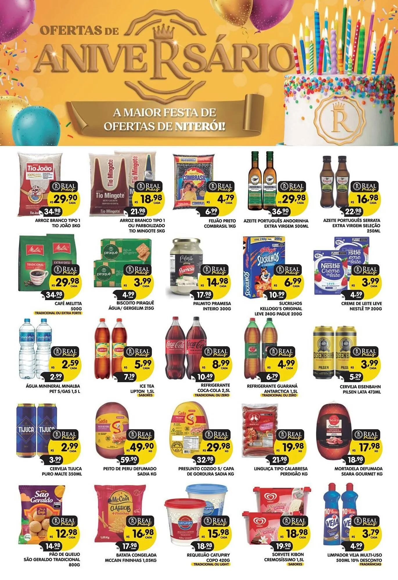 Encarte Supermercados Real - 1