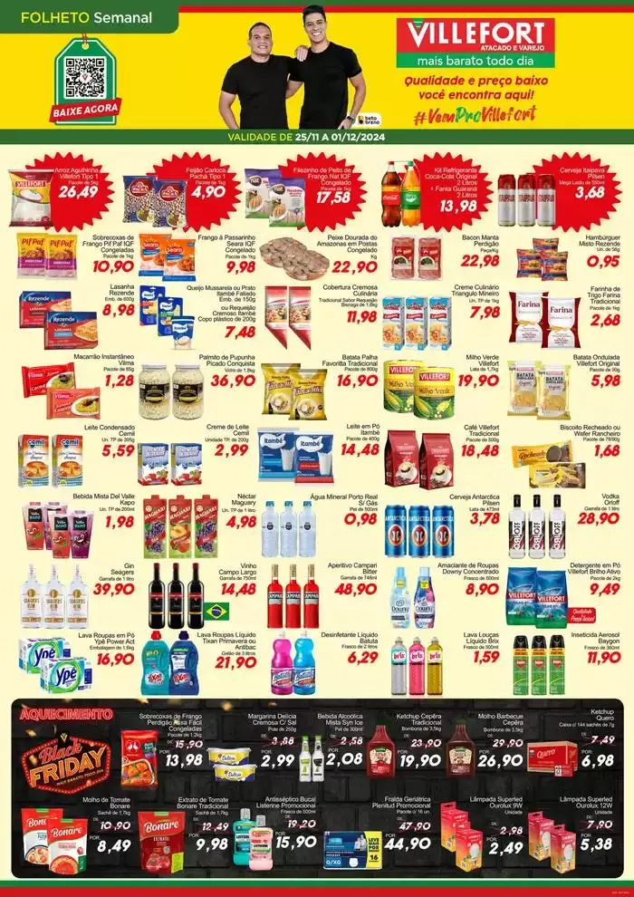 Encarte de Ampla seleção de ofertas 26 de novembro até 1 de dezembro 2024 - Pagina 1