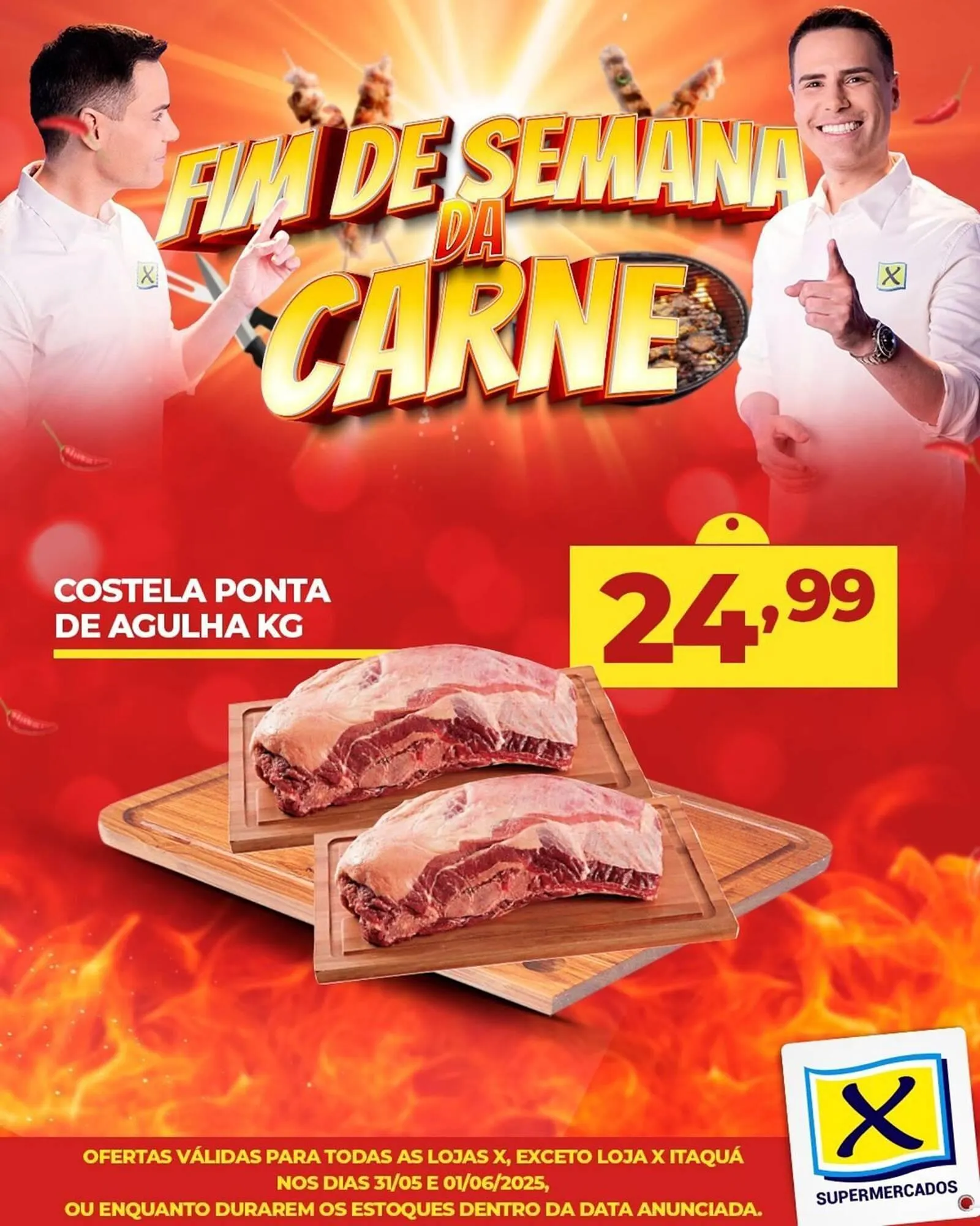 Encarte de Catálogo X Supermercados 2 de junho até 8 de junho 2025 - Pagina 1
