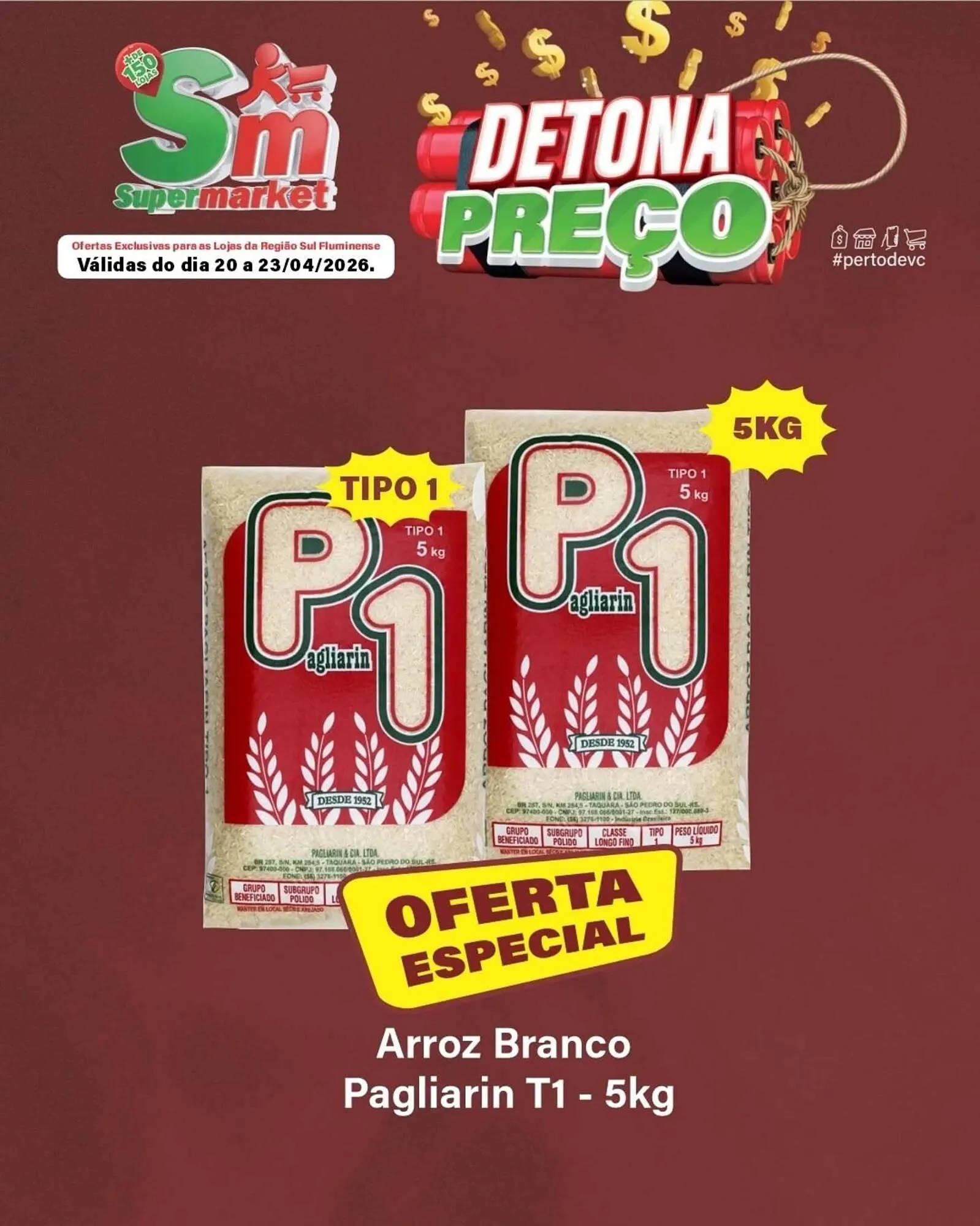 Encarte de Catálogo Floresta Supermercados 20 de abril até 23 de abril 2026 - Pagina 1