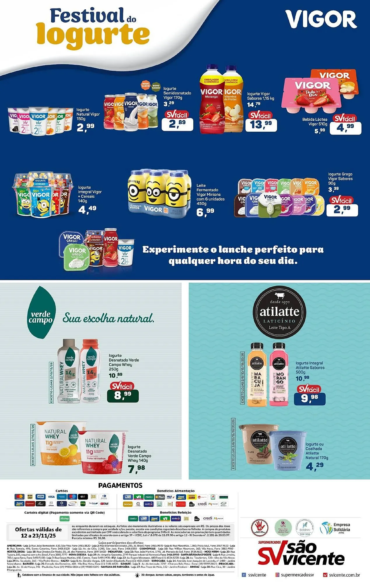 Encarte de Catálogo Supermercados São Vicente 12 de novembro até 23 de novembro 2025 - Pagina 4
