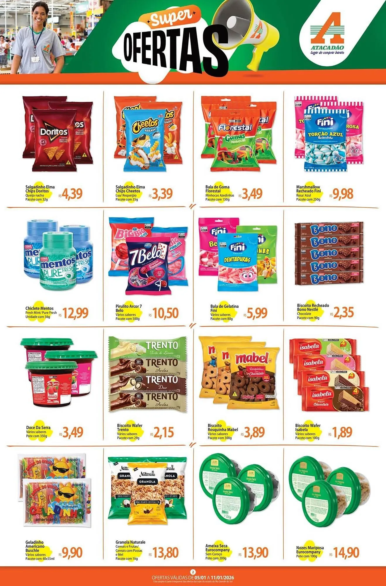 Encarte de Folheto Atacadão 6 de janeiro até 11 de janeiro 2026 - Pagina 2