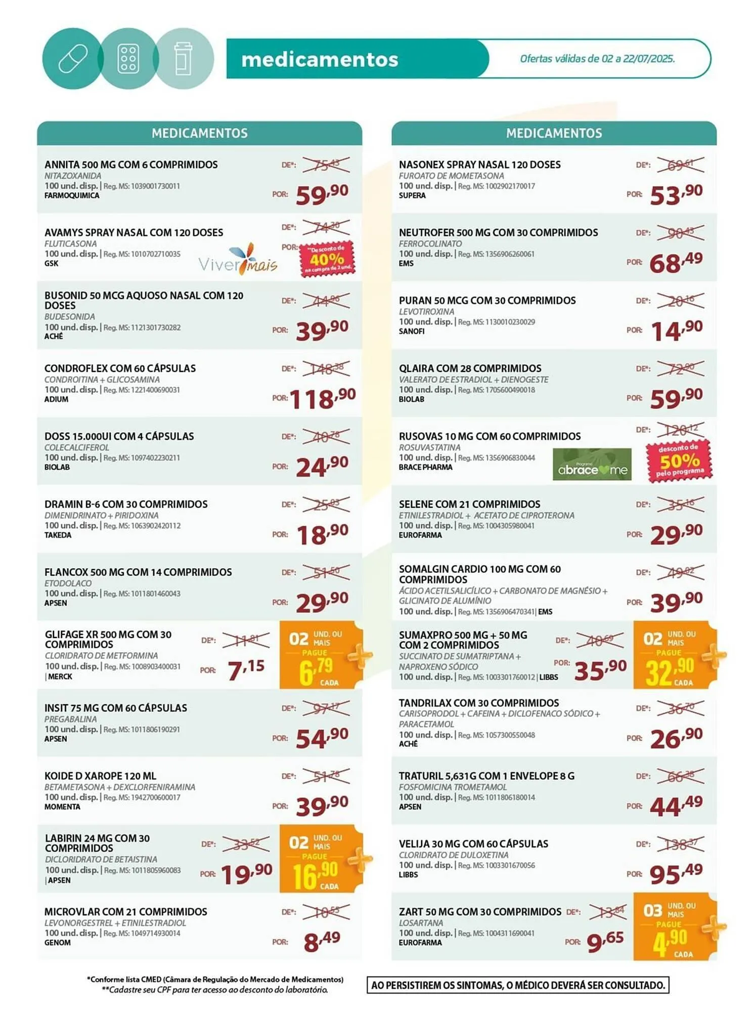 Encarte de Catálogo Cooper 2 de julho até 22 de julho 2025 - Pagina 7