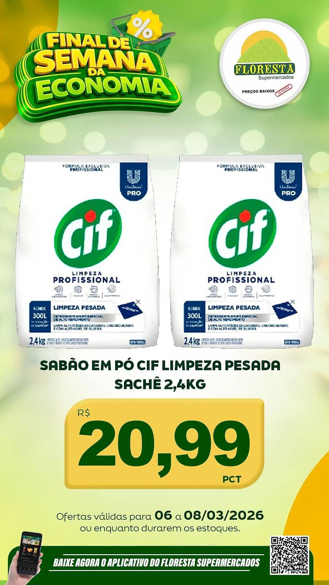 Encarte de Catálogo Floresta Supermercados 6 de março até 8 de março 2026 - Pagina 58