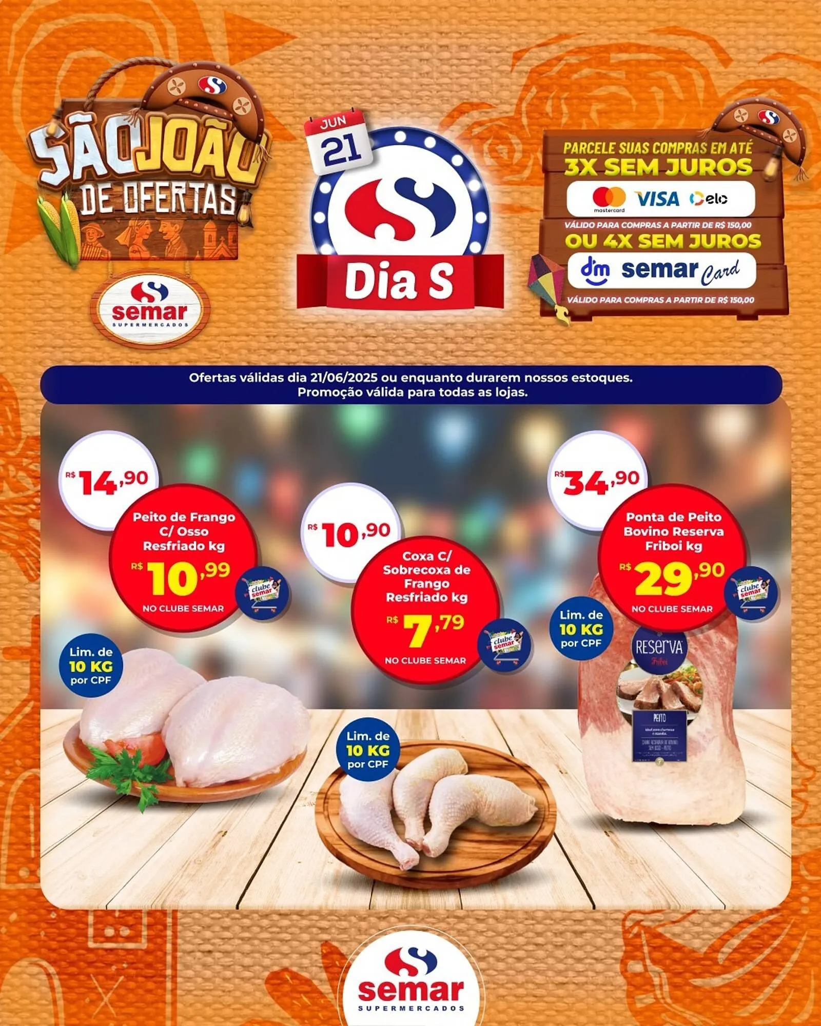 Encarte de Catálogo Semar Supermercado 20 de junho até 21 de junho 2025 - Pagina 5