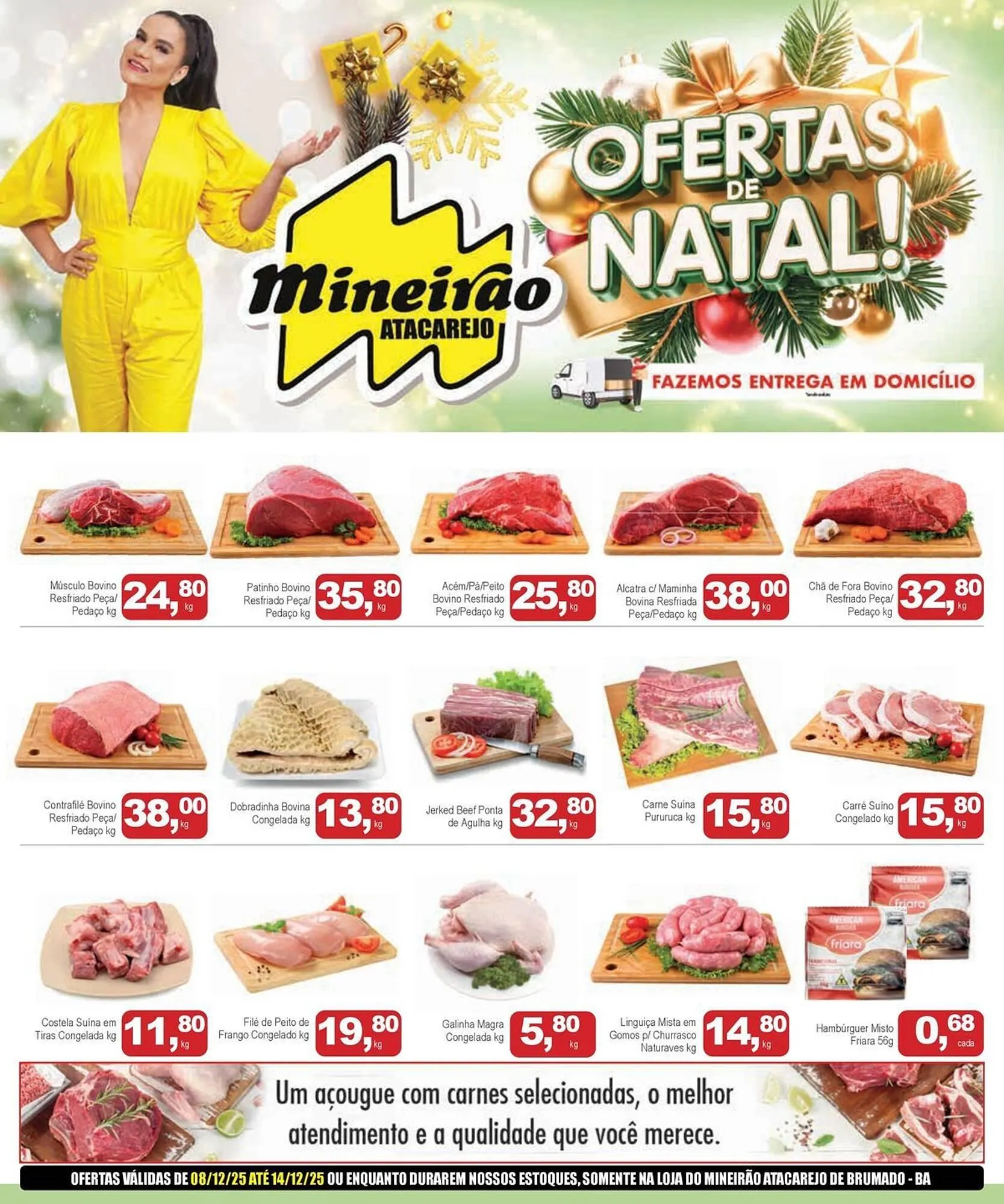 Encarte de Folheto Mineirão Atacarejo 8 de dezembro até 14 de dezembro 2025 - Pagina 1