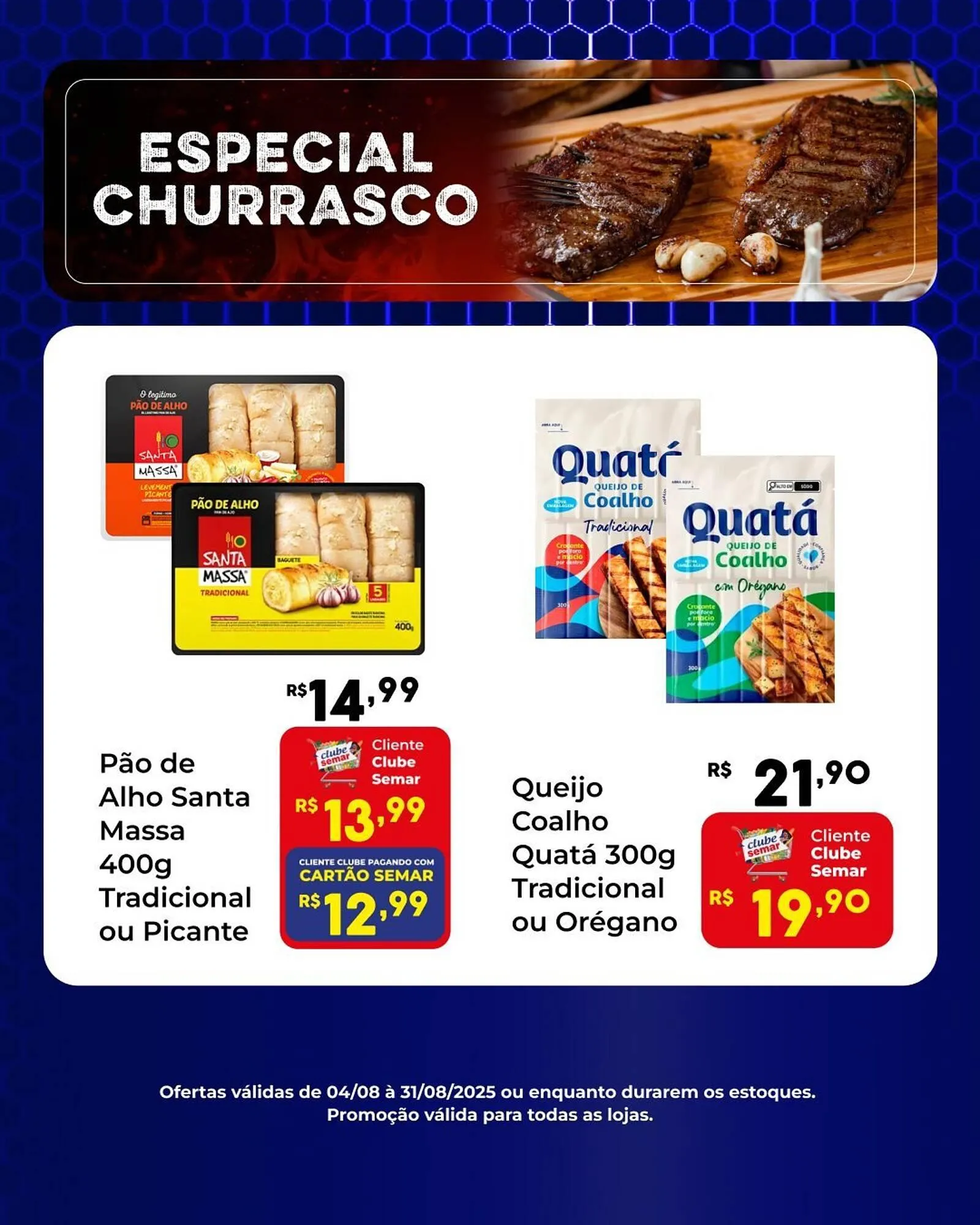 Encarte de Catálogo Semar Supermercado 8 de agosto até 31 de agosto 2025 - Pagina 3