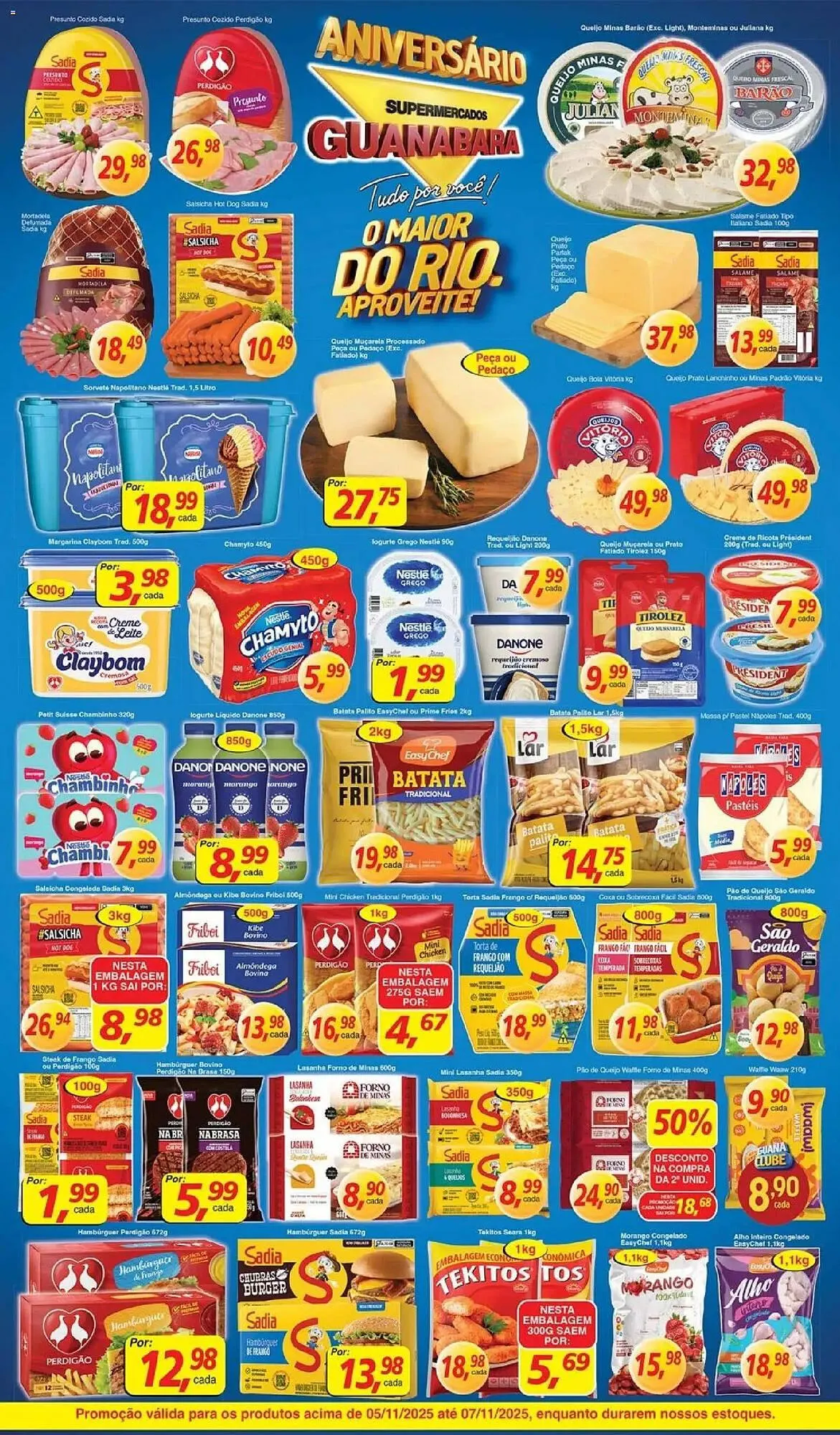 Encarte de Encarte Supermercados Guanabara 5 de novembro até 7 de novembro 2025 - Pagina 4