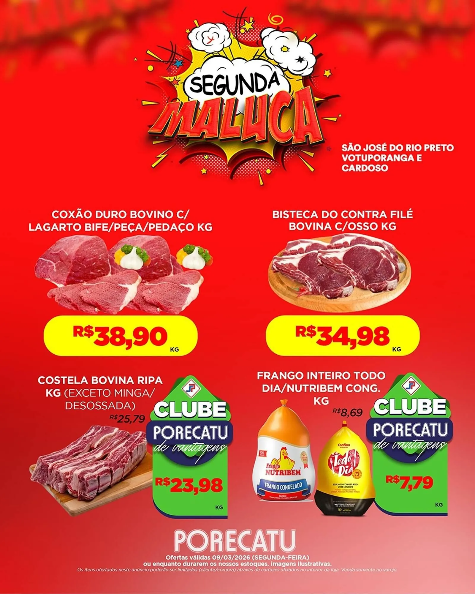 Encarte de Catálogo Supermercado Porecatu 9 de março até 9 de março 2026 - Pagina 4