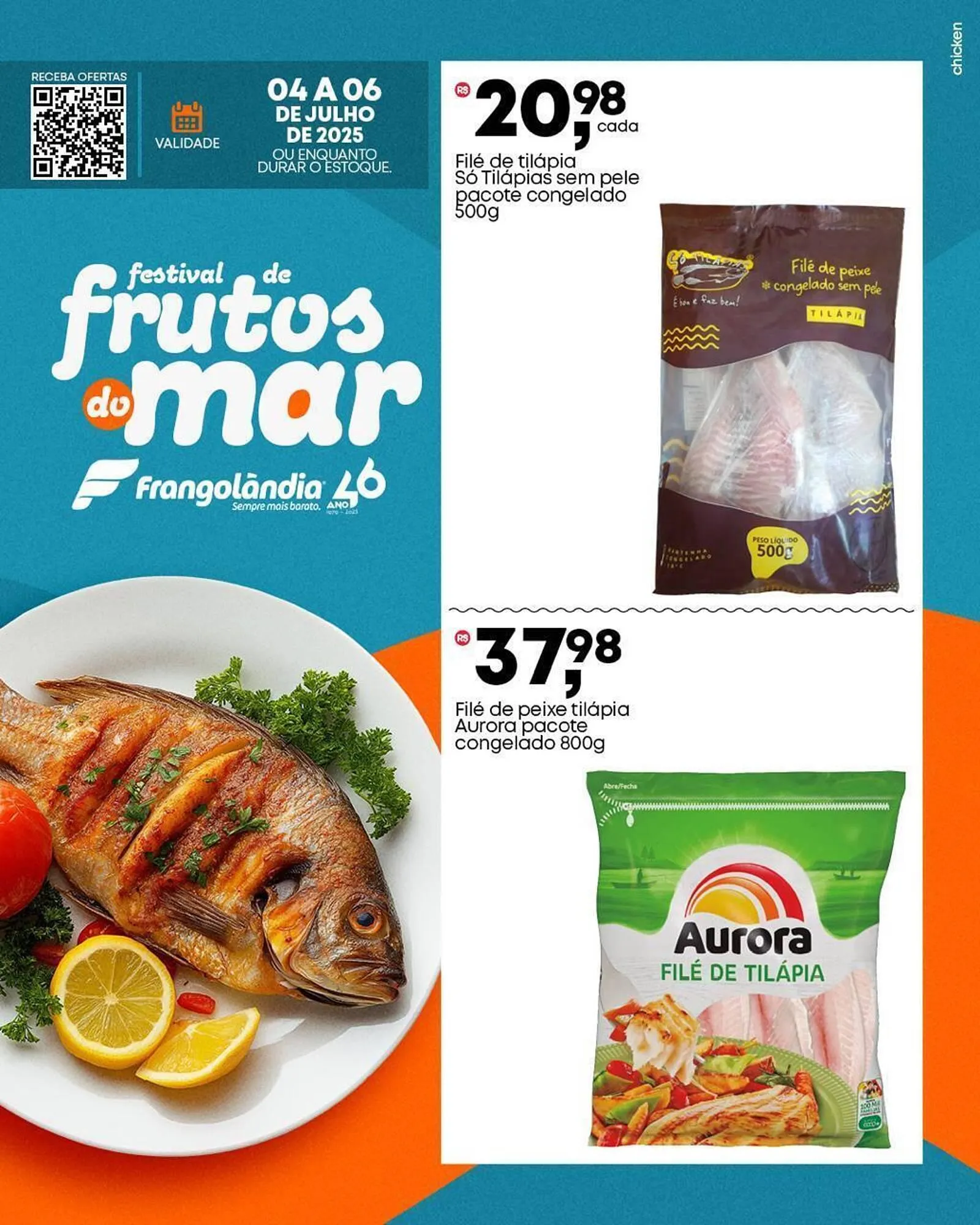 Encarte de Ofertas Frangolândia 4 de julho até 6 de julho 2025 - Pagina 3
