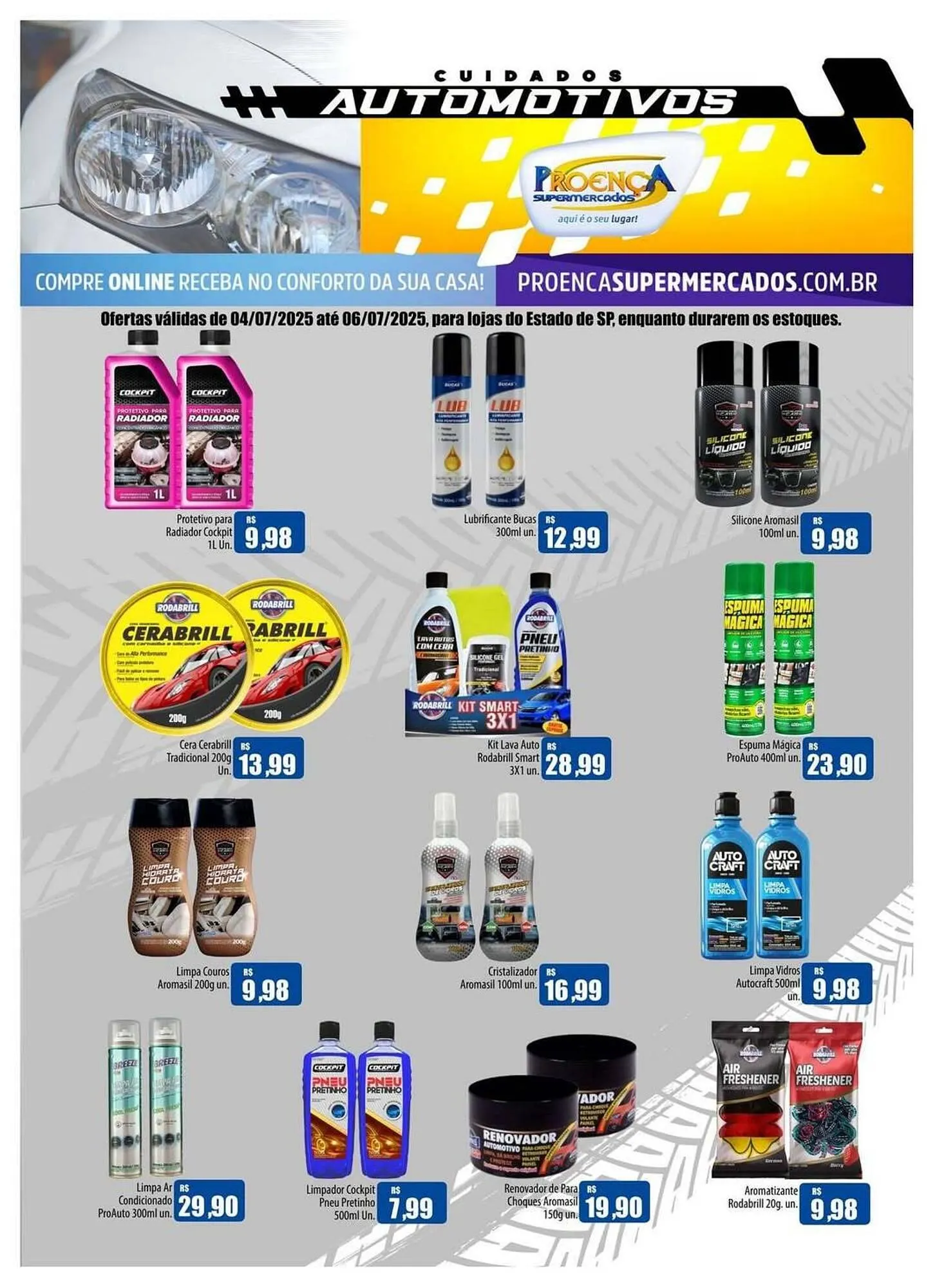 Encarte de Catálogo Proença Supermercados 4 de julho até 6 de julho 2025 - Pagina 1