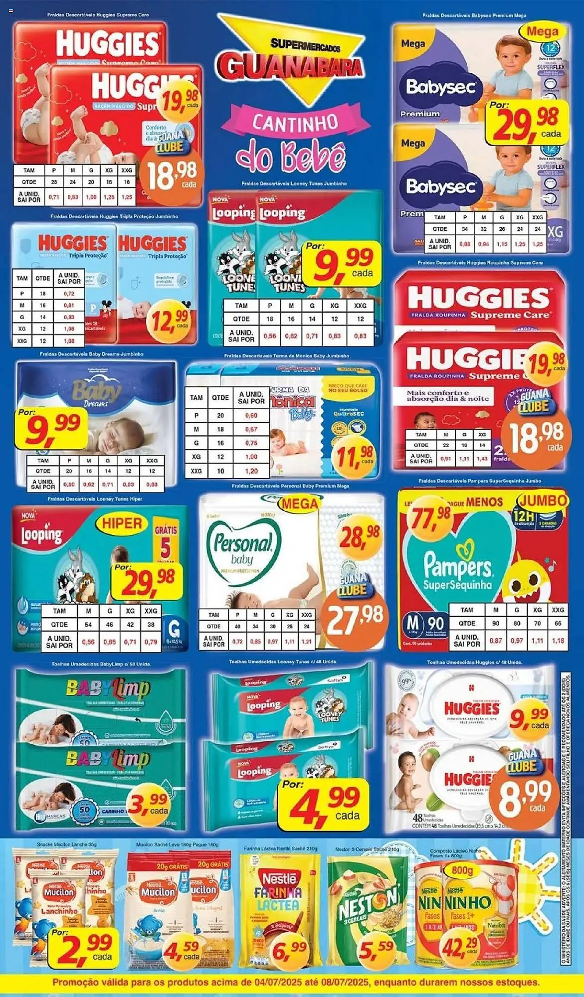 Encarte de Catálogo Supermercados Guanabara 4 de julho até 9 de julho 2025 - Pagina 11