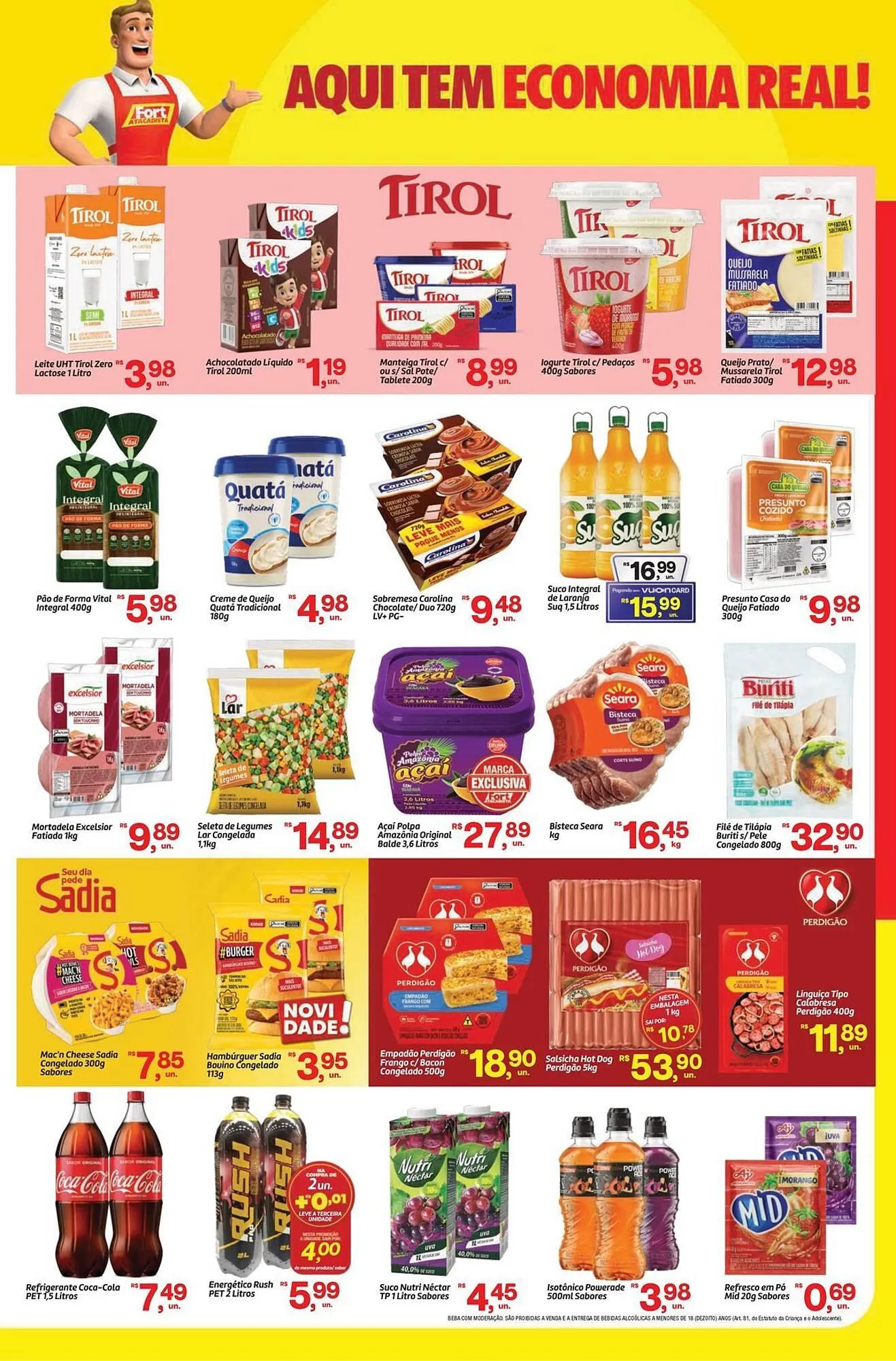 Encarte de Tabloide Fort Atacadista 10 de novembro até 14 de novembro 2025 - Pagina 3