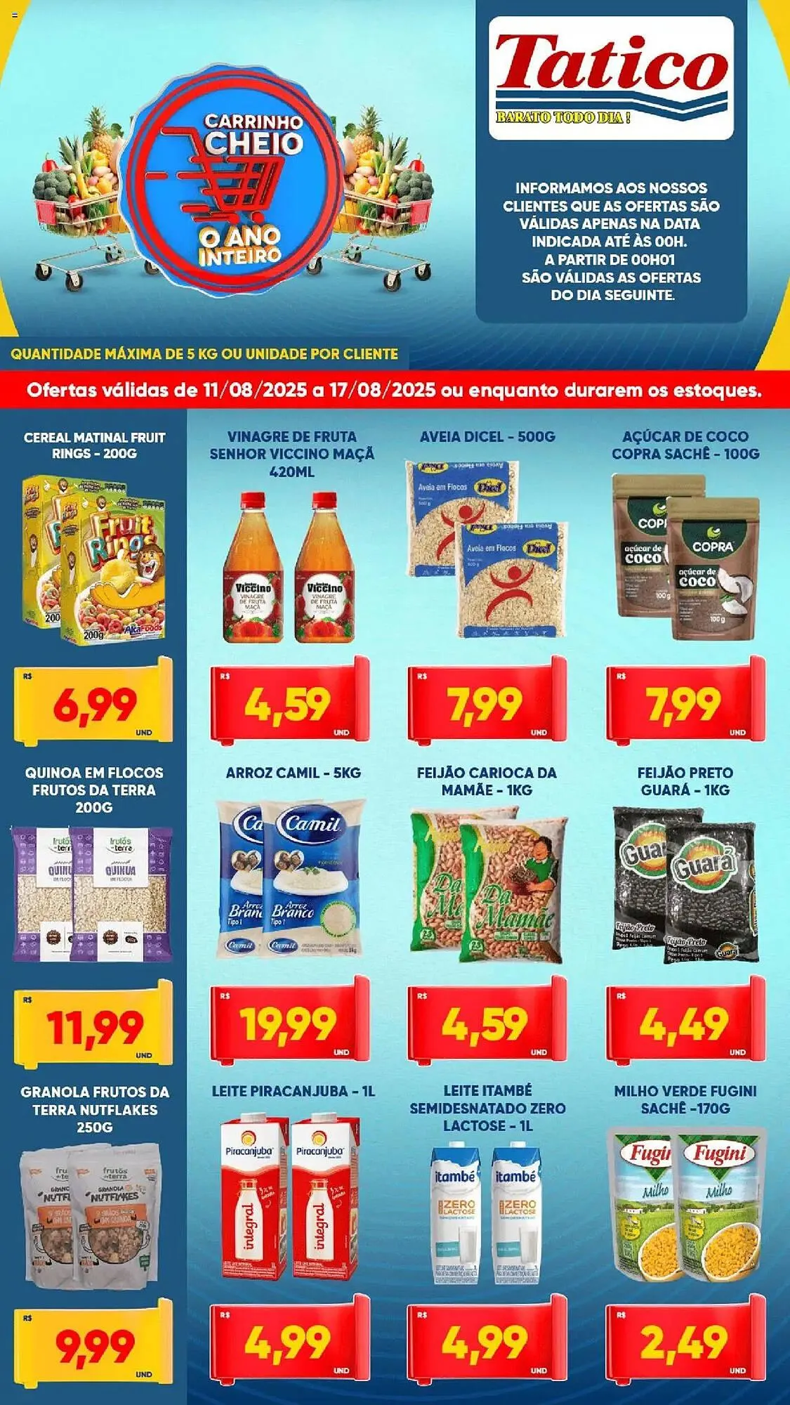 Encarte de Catálogo Tatico 11 de agosto até 18 de agosto 2025 - Pagina 2