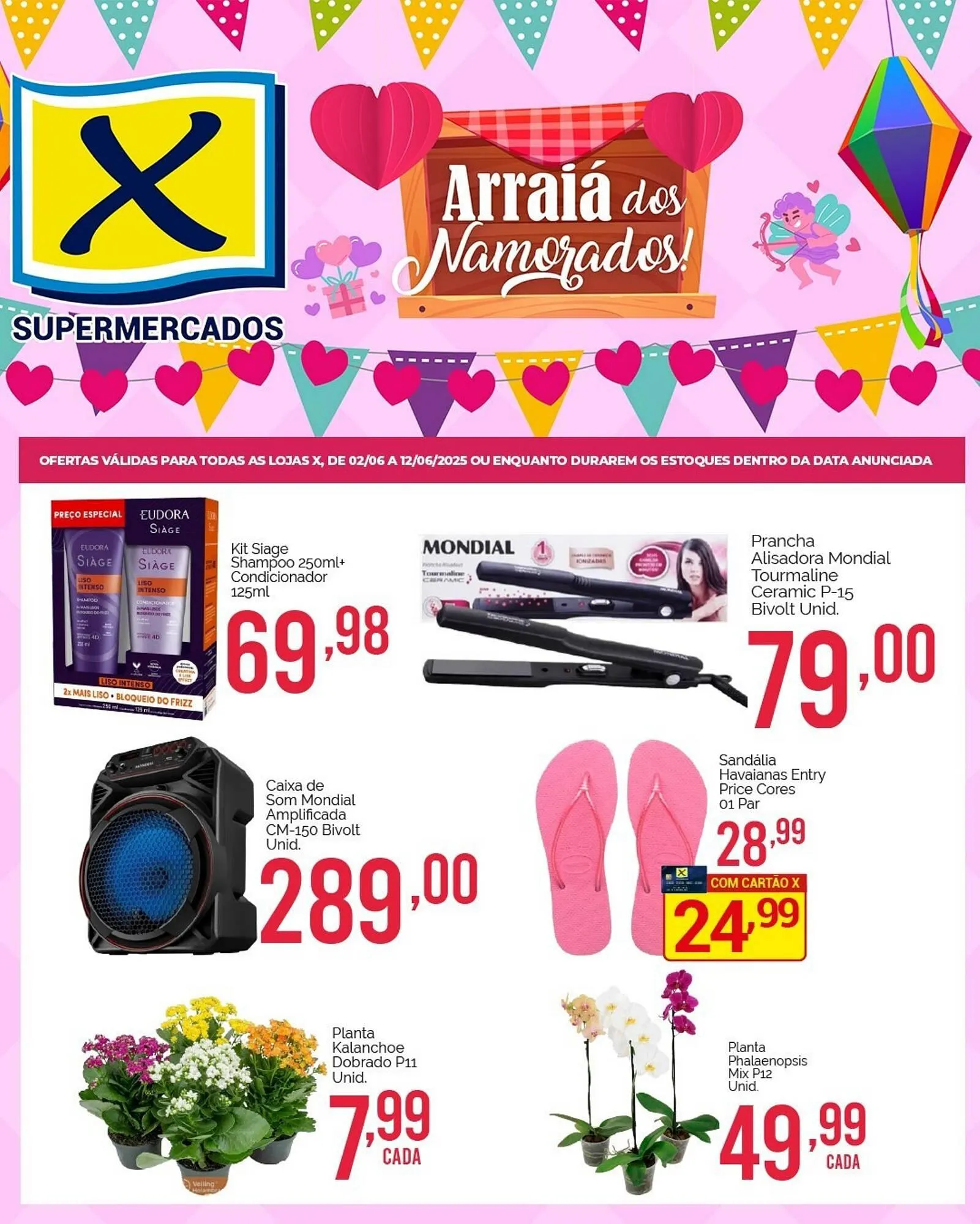 Encarte de Catálogo X Supermercados 2 de junho até 12 de junho 2025 - Pagina 2