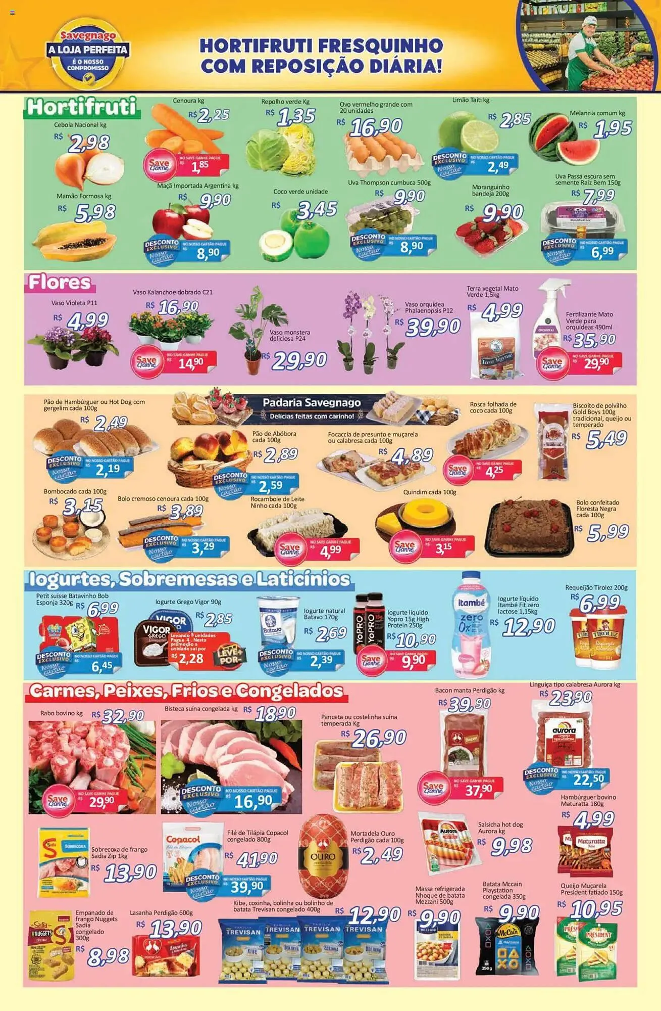 Encarte de Catálogo Supermercados Savegnago 3 de julho até 7 de julho 2025 - Pagina 2
