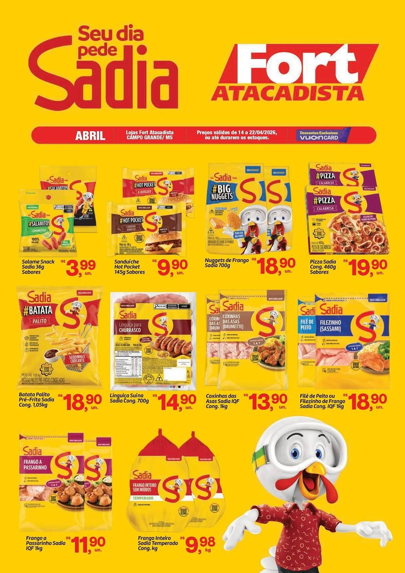 Encarte de Tabloide Fort Atacadista 14 de abril até 22 de abril 2026 - Pagina 1