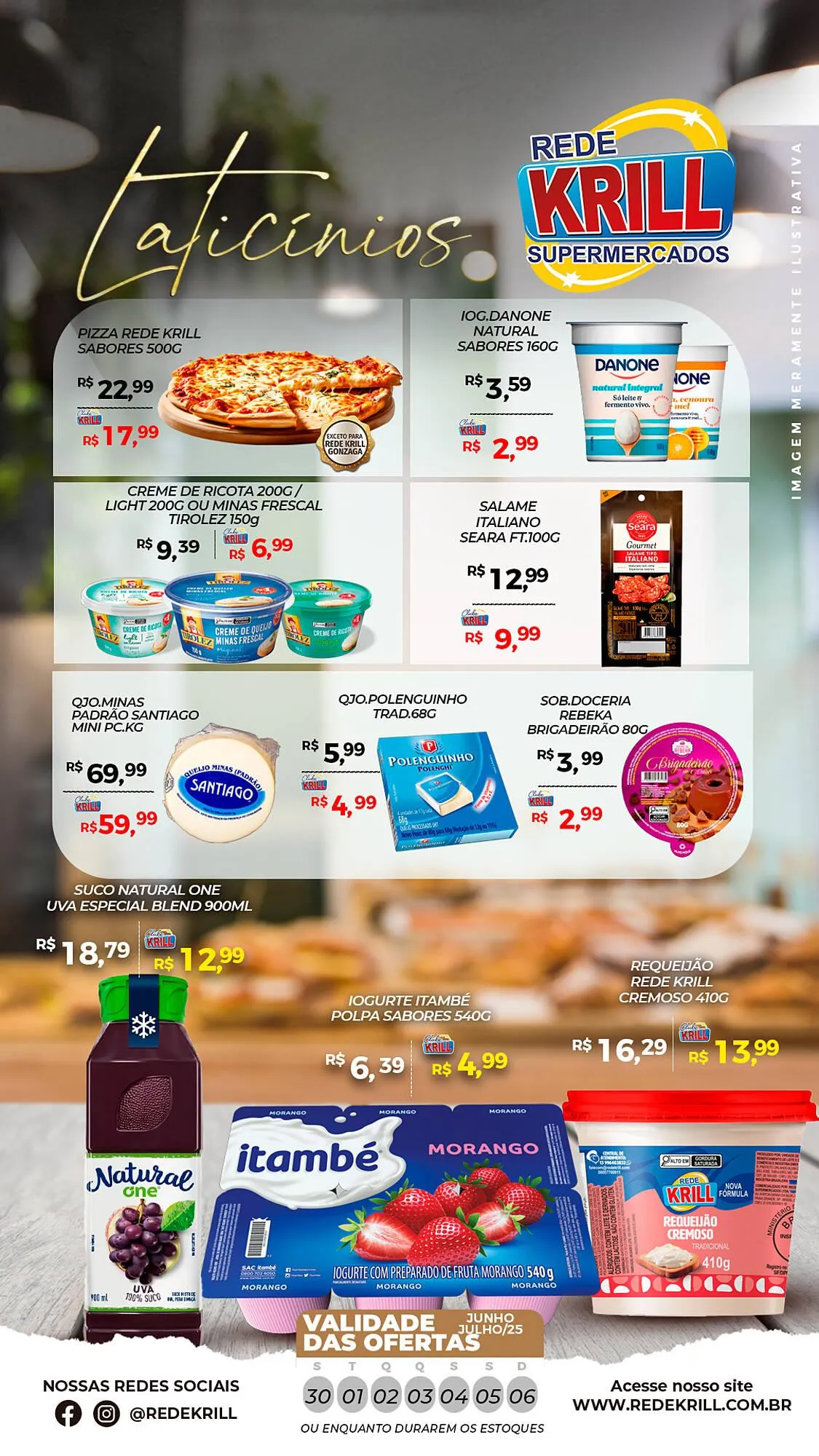 Encarte de Catálogo Rede Krill 30 de junho até 6 de julho 2025 - Pagina 4