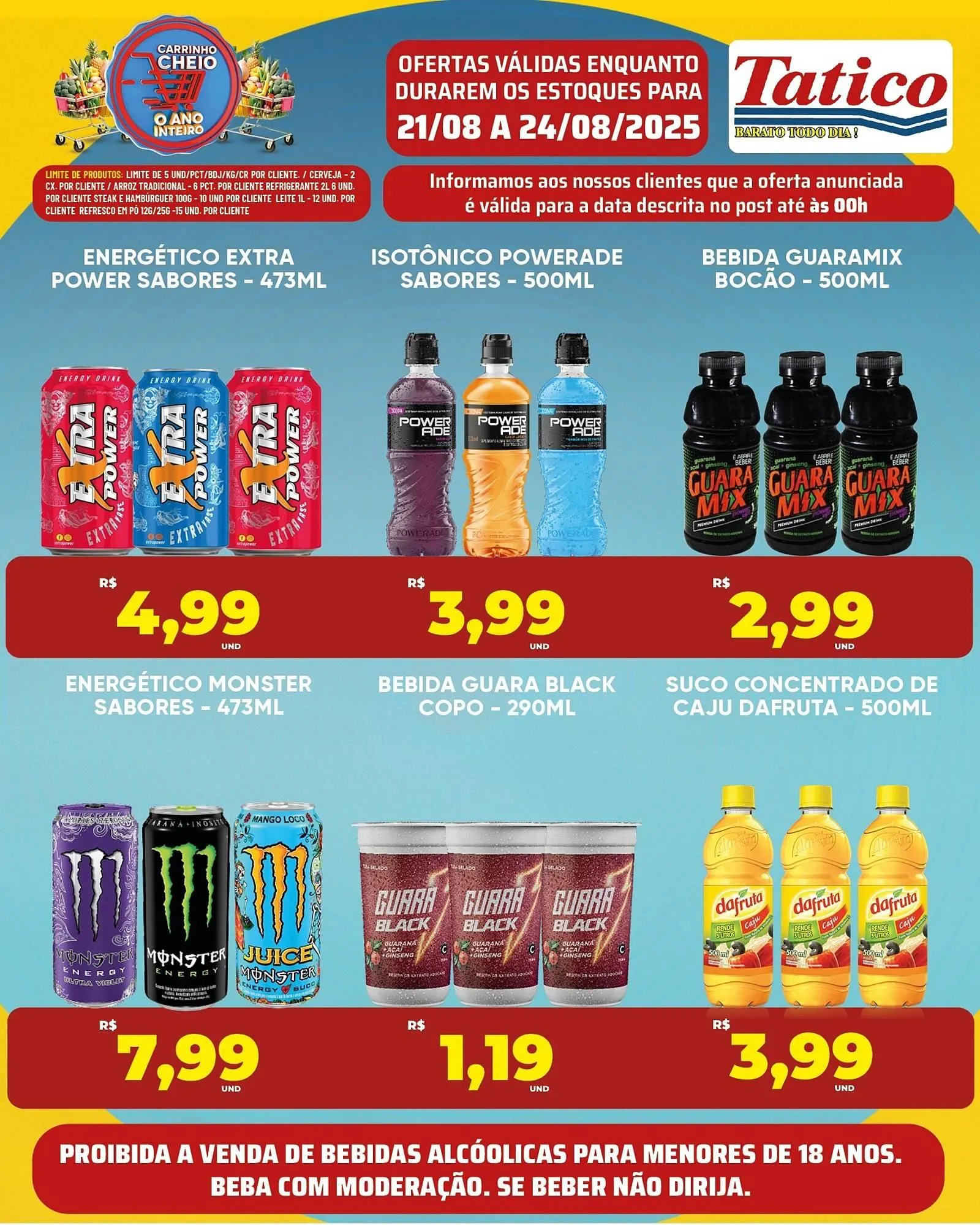 Encarte de Catálogo Tatico 20 de agosto até 26 de agosto 2025 - Pagina 2
