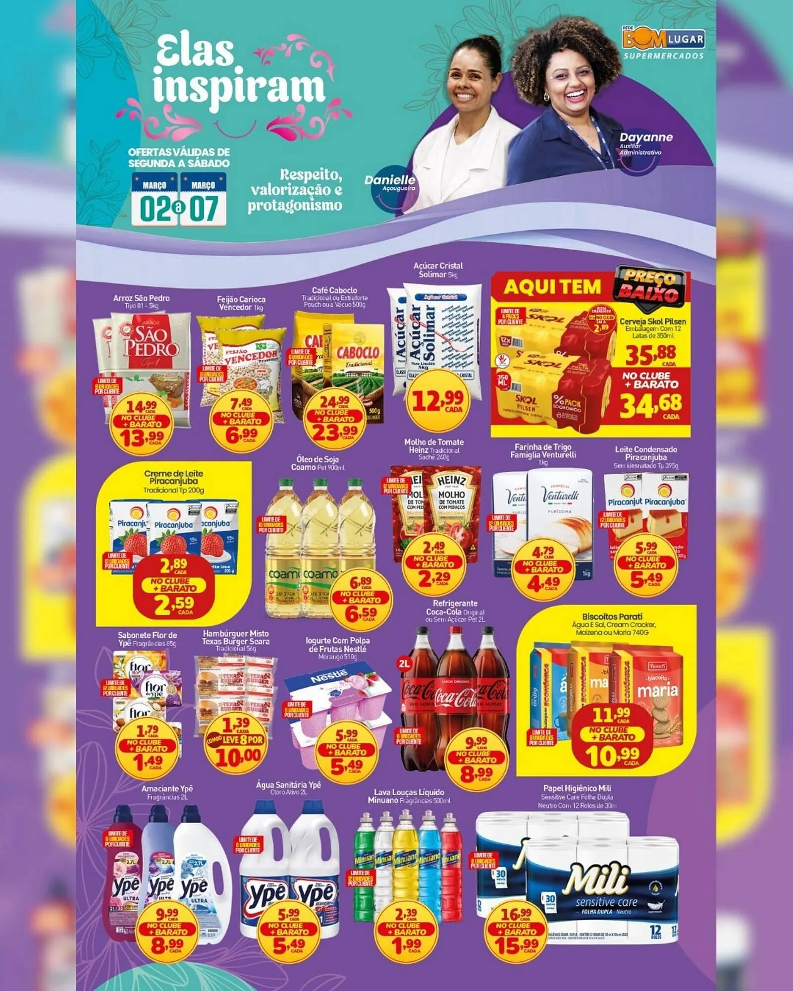 Encarte de Folheto Rede Bom Lugar 2 de março até 8 de março 2026 - Pagina 2