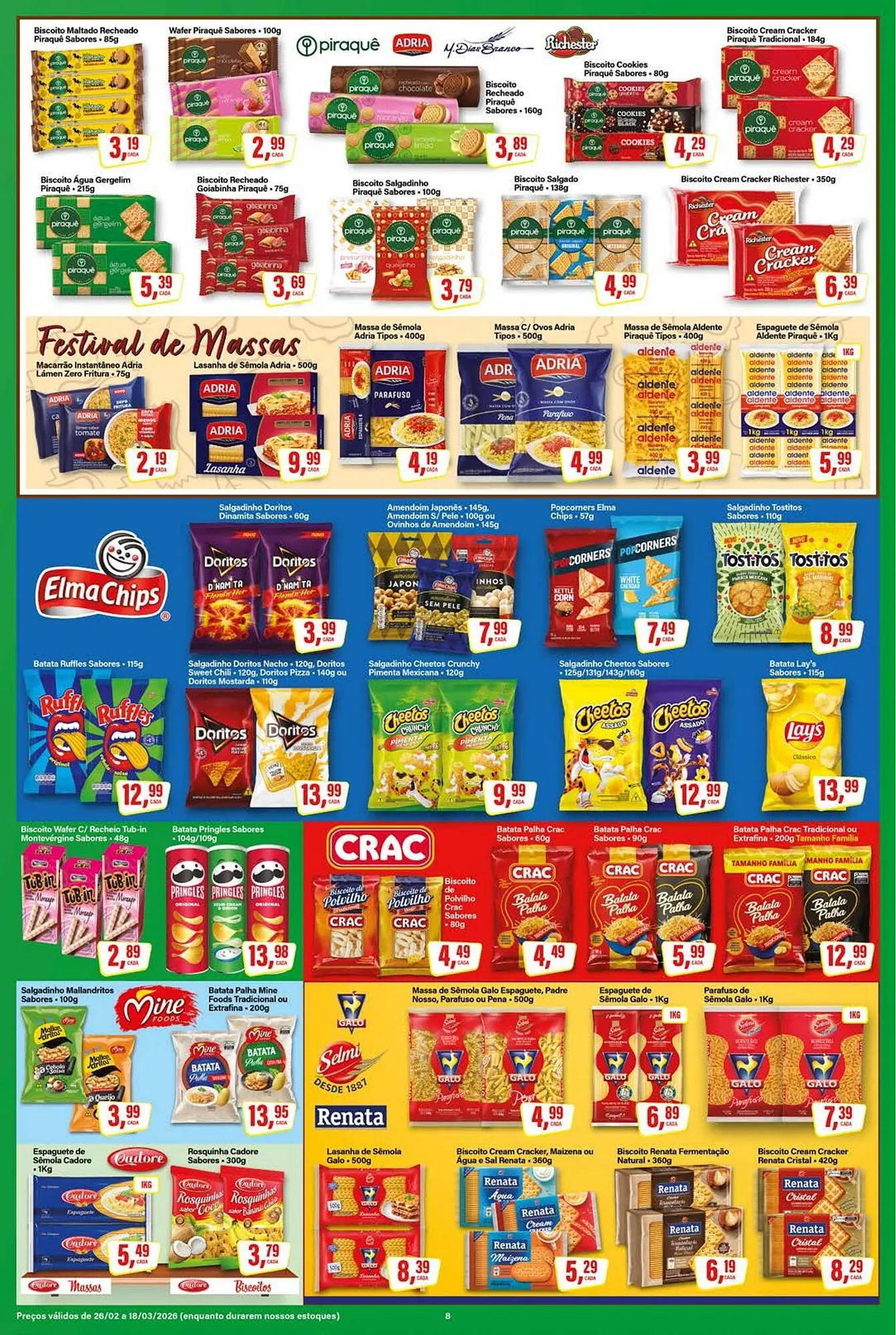 Encarte de Encarte Rede Supermarket 26 de fevereiro até 18 de março 2026 - Pagina 8