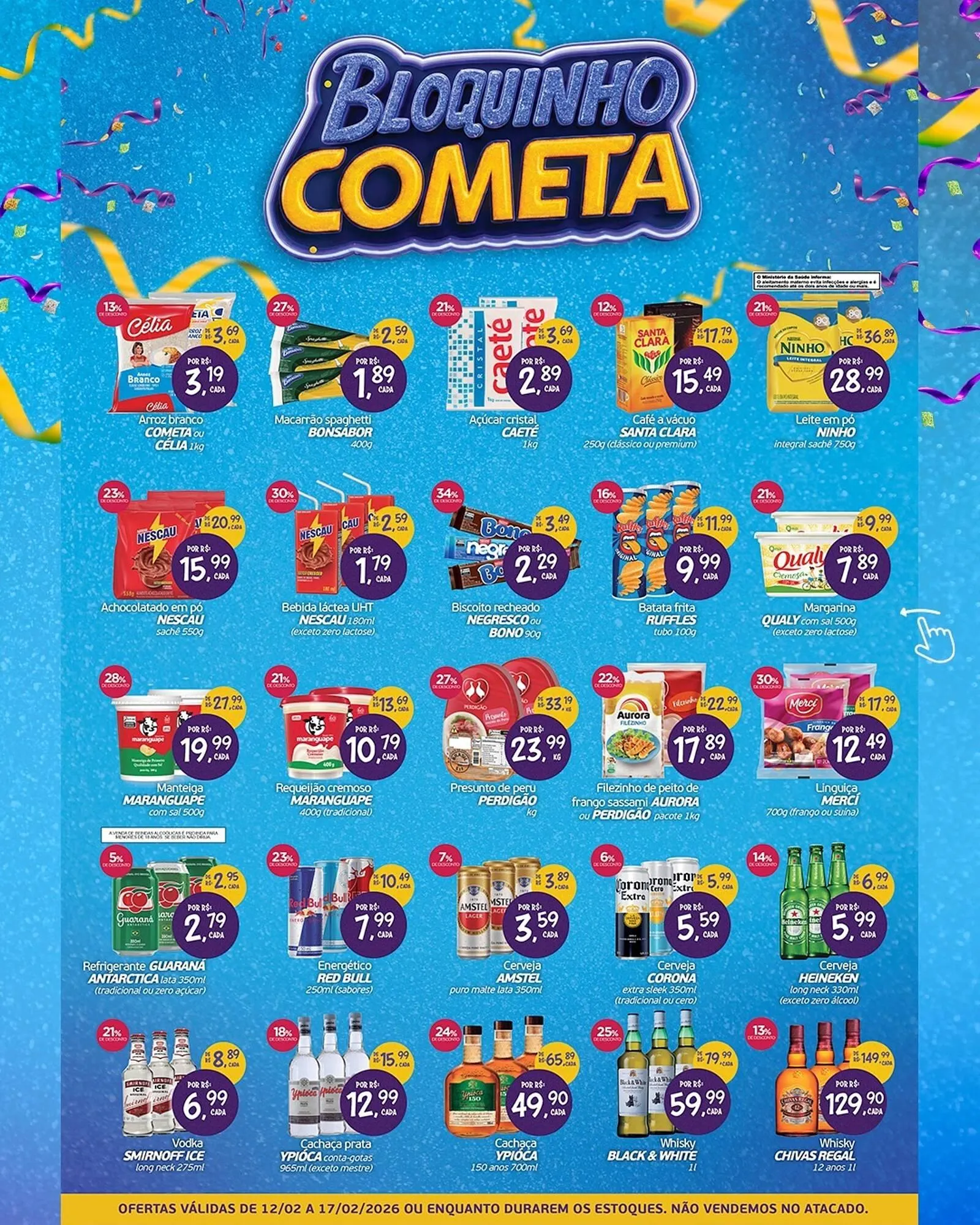 Encarte de Encarte Cometa Supermercados 11 de fevereiro até 17 de fevereiro 2026 - Pagina 2