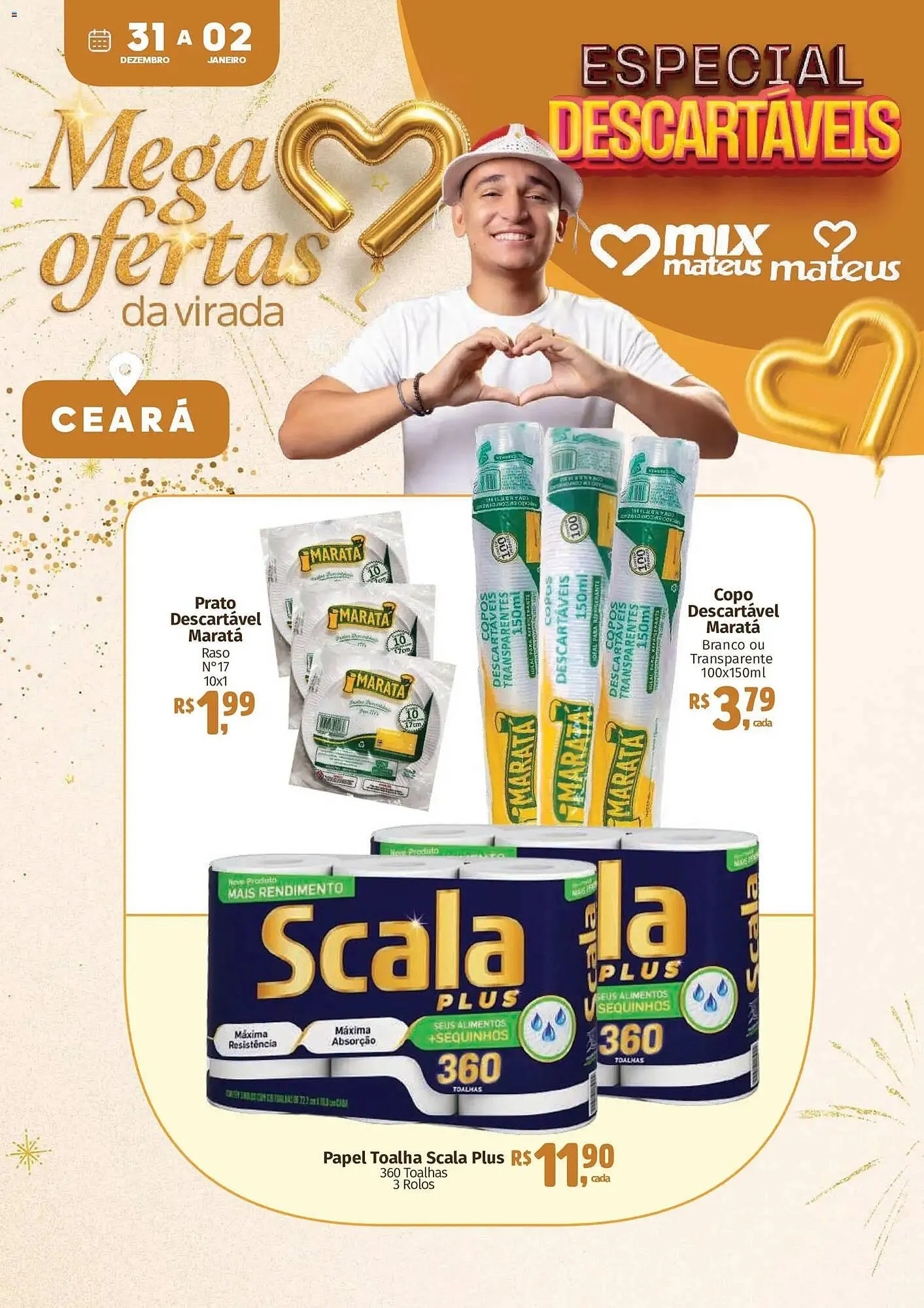 Encarte de Catálogo Supermercados Mateus 31 de dezembro até 2 de janeiro 2026 - Pagina 1