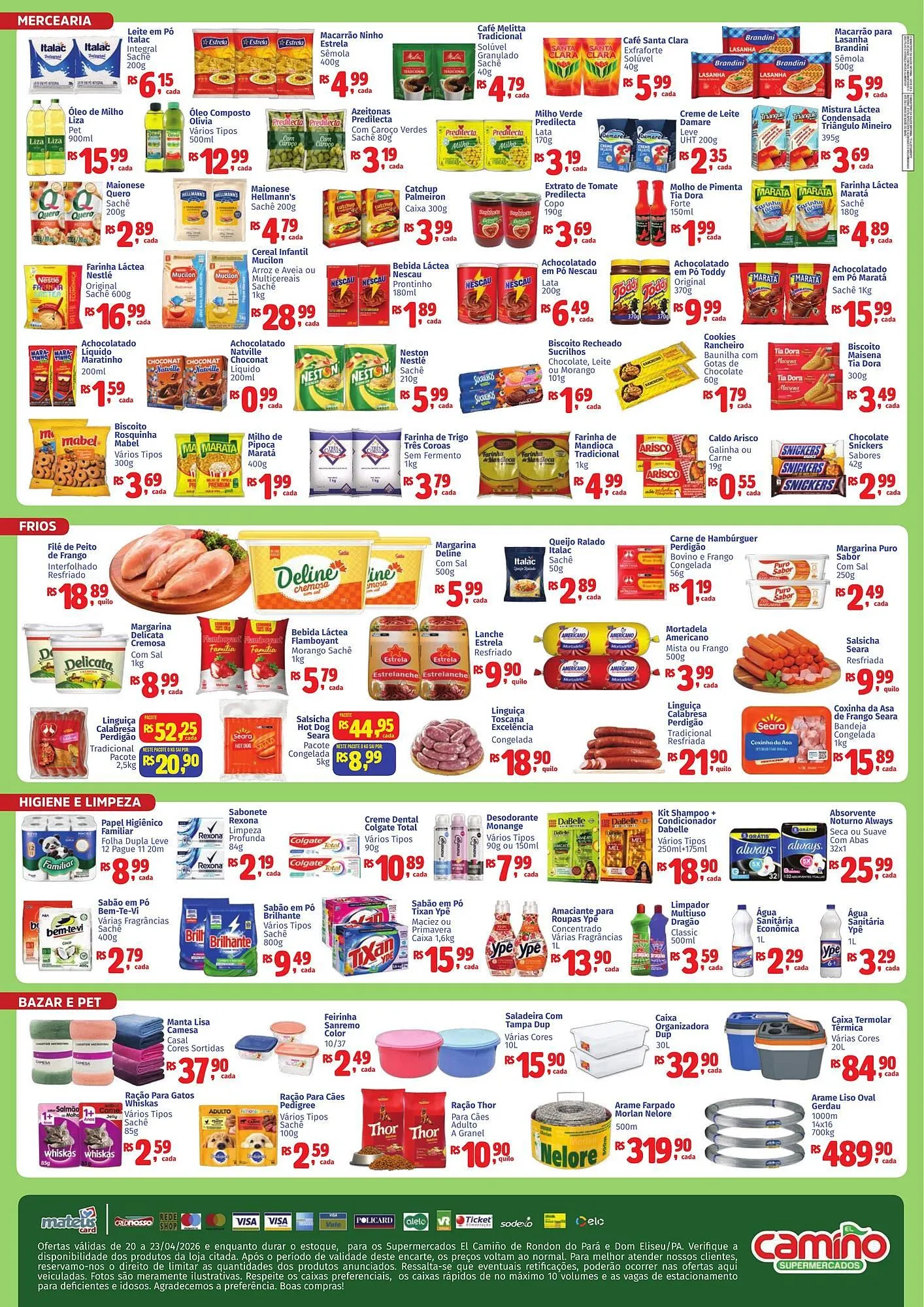 Encarte de Catálogo Camiño supermercados 20 de abril até 23 de abril 2026 - Pagina 2