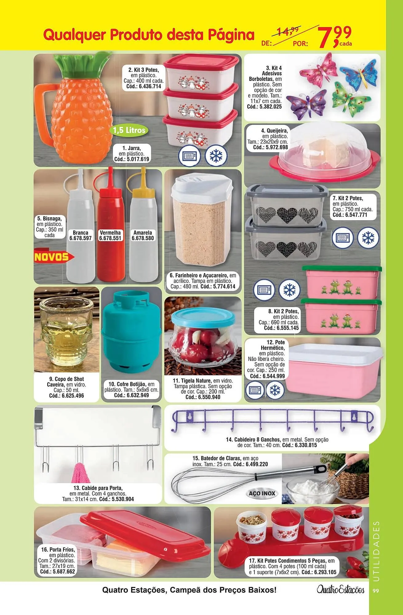 Encarte de Revista Quatro Estações 30 de março até 7 de julho 2026 - Pagina 95