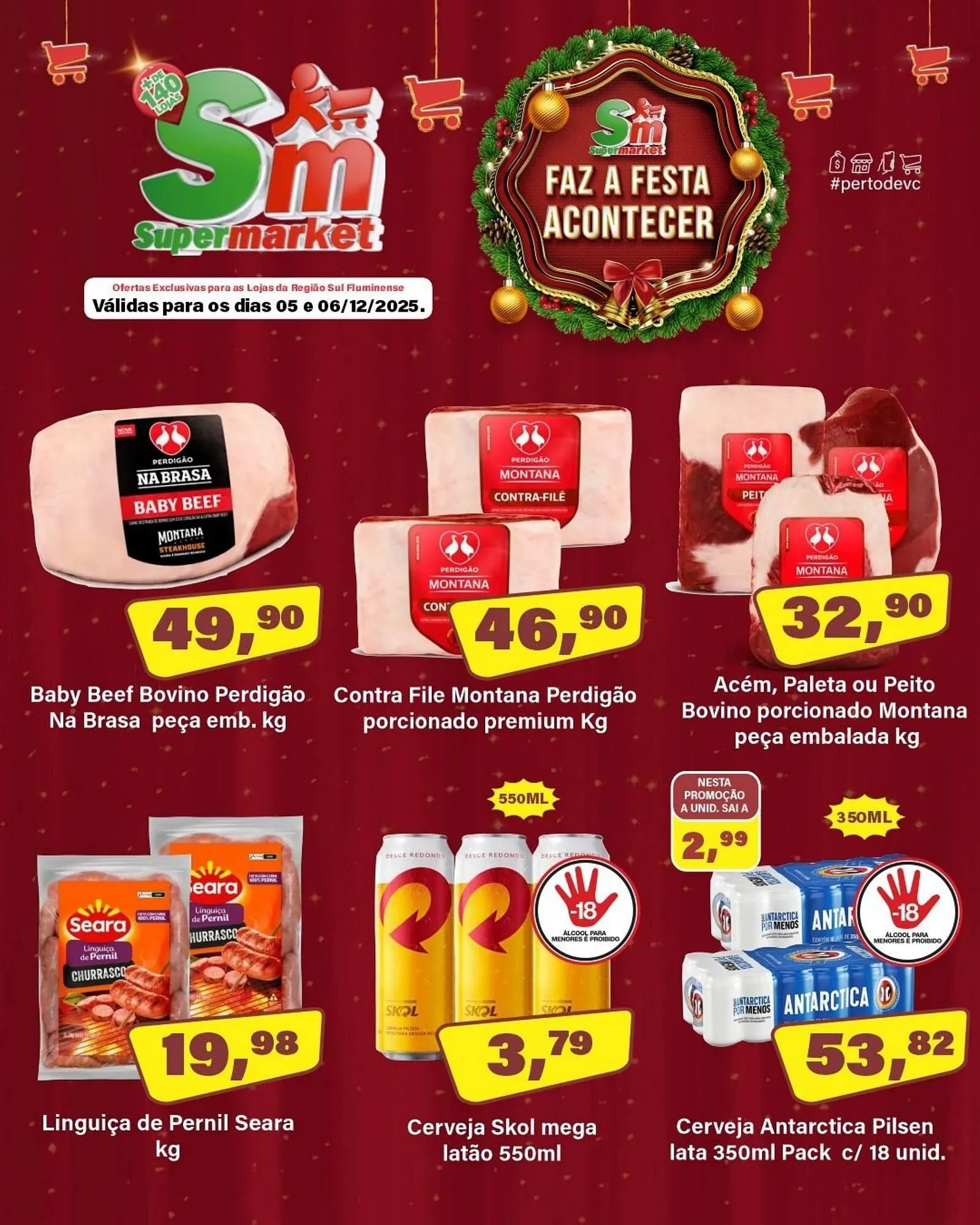 Encarte de Catálogo Floresta Supermercados 4 de dezembro até 6 de dezembro 2025 - Pagina 1