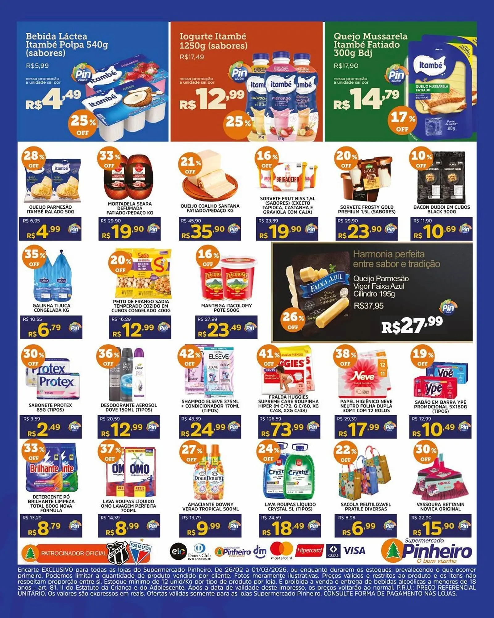 Encarte de Encarte Pinheiro Supermercado 26 de fevereiro até 1 de março 2026 - Pagina 5