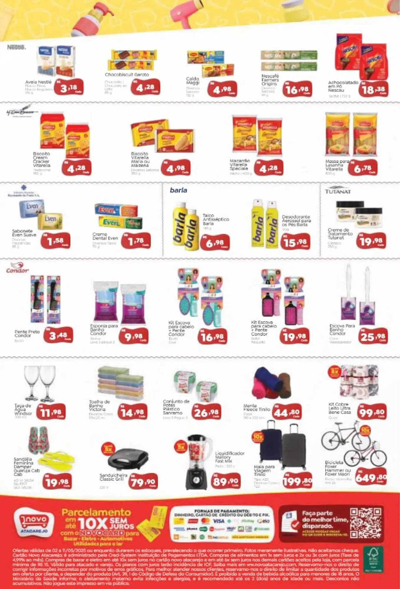 Encarte de Catálogo Novo Atacarejo 2 de maio até 11 de maio 2025 - Pagina 4