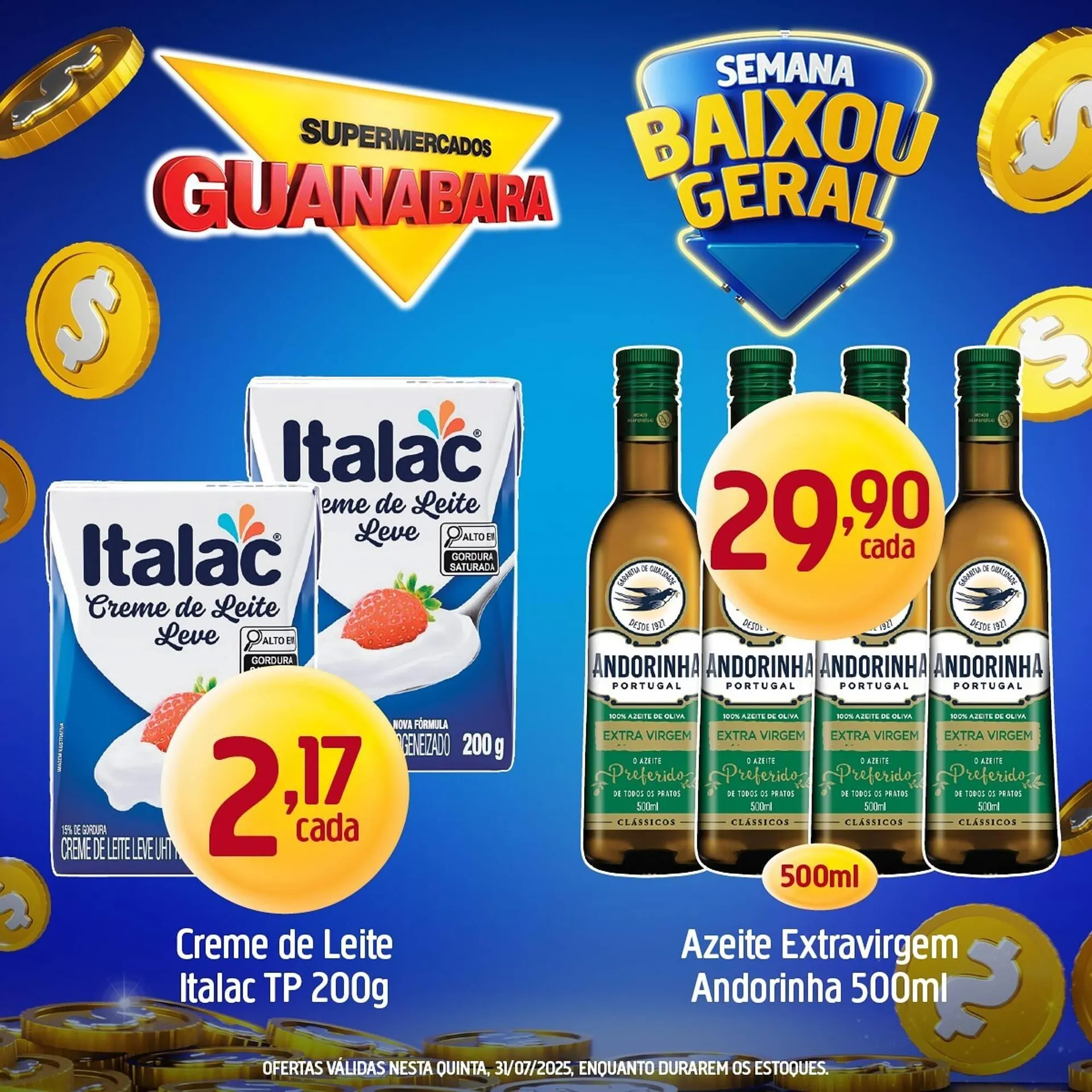 Encarte de Catálogo Supermercados Guanabara 31 de julho até 31 de julho 2025 - Pagina 3