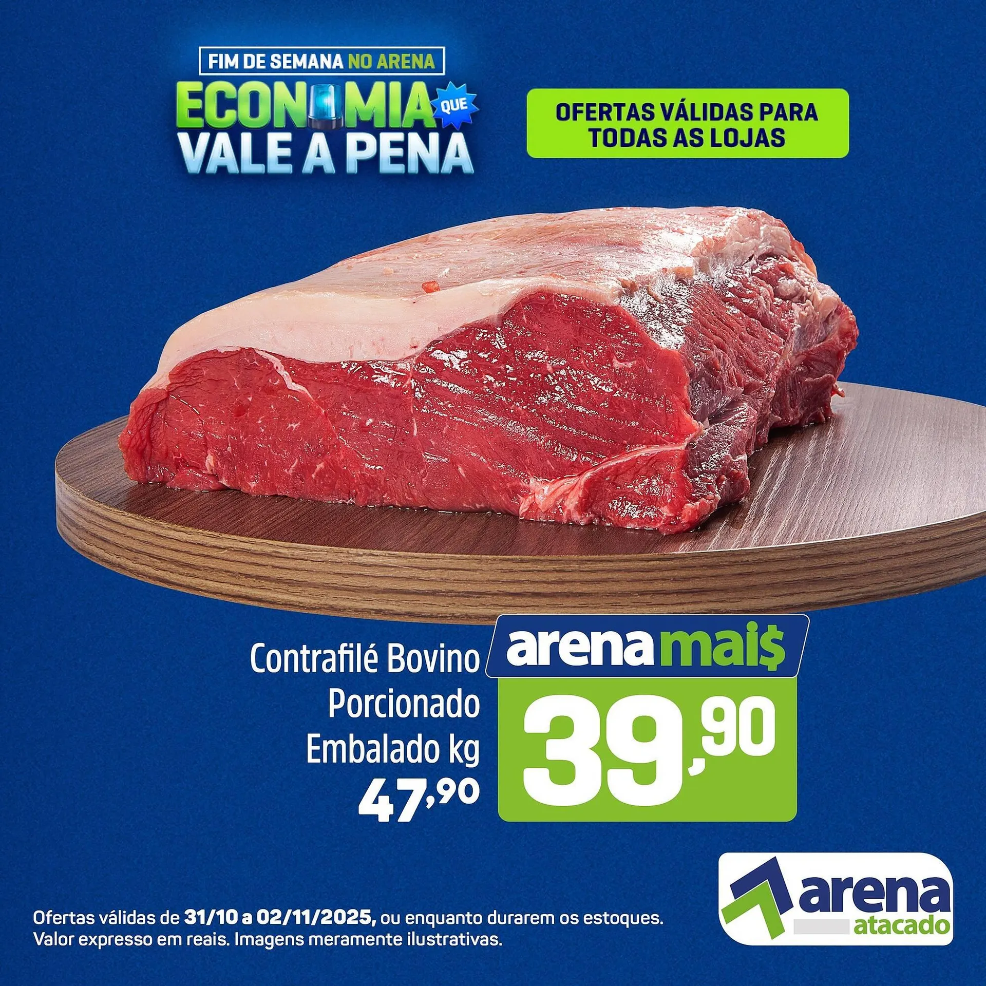 Encarte de Folheto Arena Atacado 31 de outubro até 2 de novembro 2025 - Pagina 3