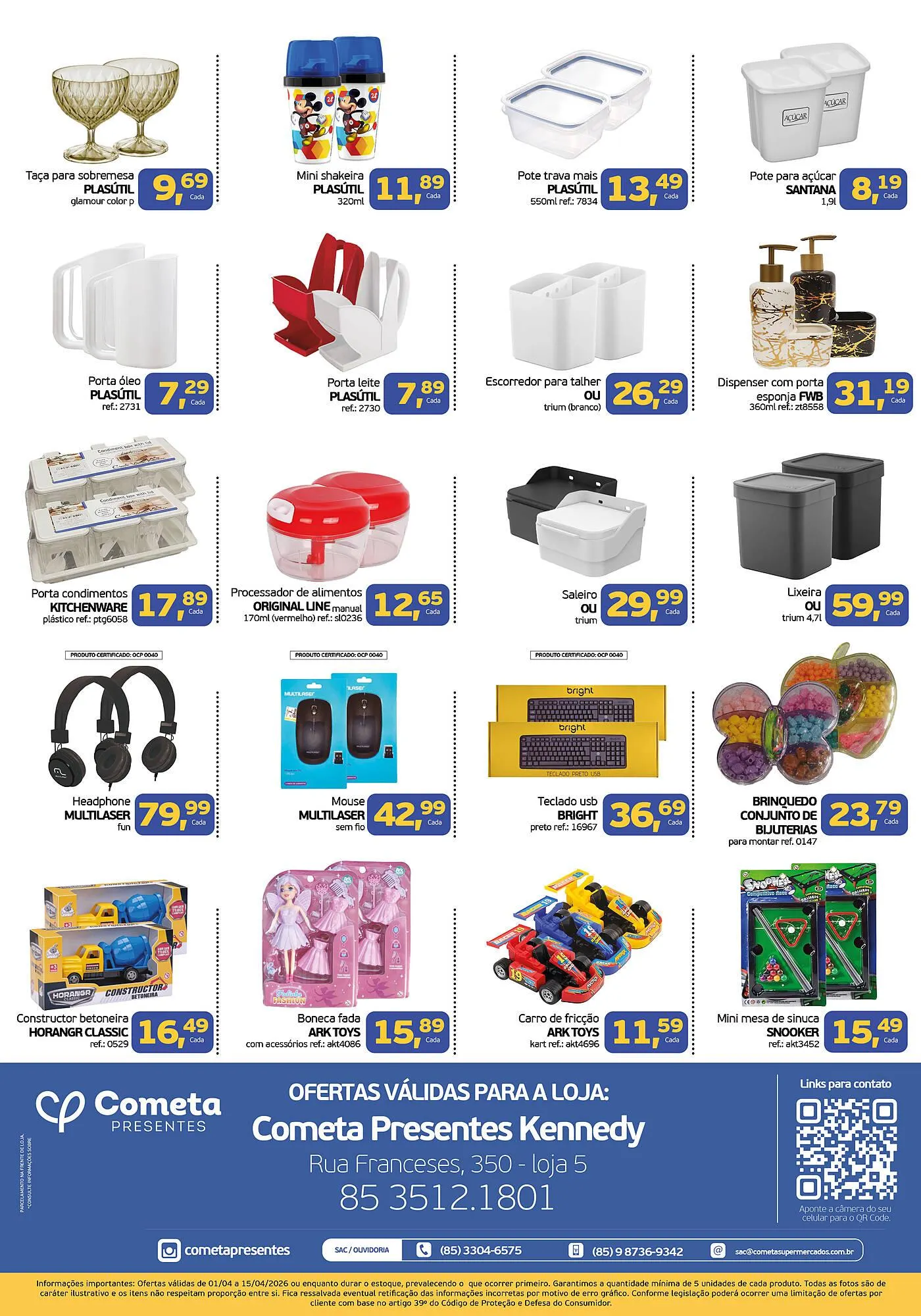Encarte de Encarte Cometa Supermercados 1 de abril até 15 de abril 2026 - Pagina 2