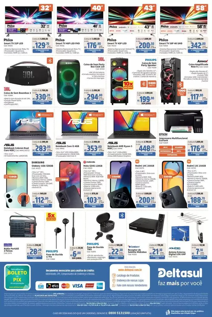 Encarte de O SUPER MARÇO CONTINUA! 3 de março até 31 de março 2025 - Pagina 8