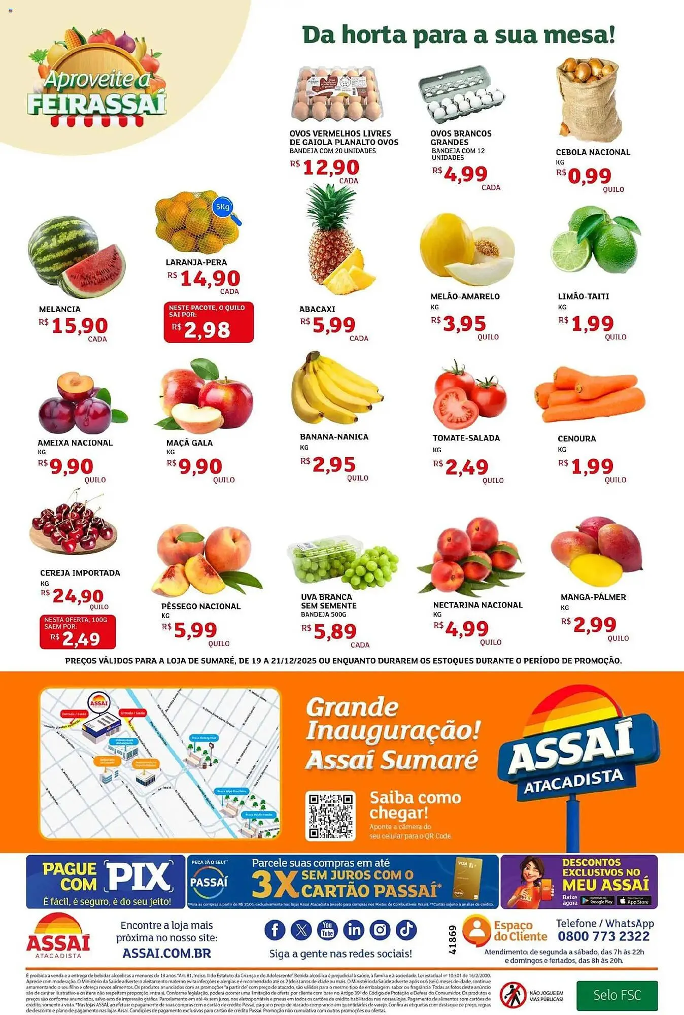 Encarte de Encarte Assaí Atacadista 19 de dezembro até 21 de dezembro 2025 - Pagina 8