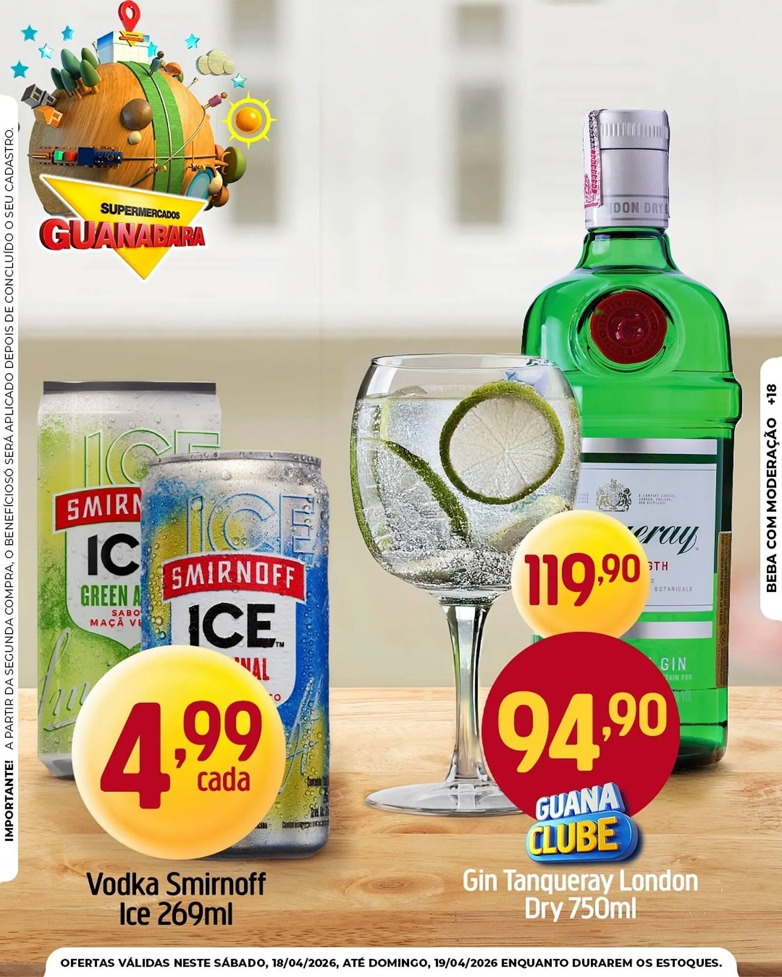 Encarte de Encarte Supermercados Guanabara 18 de abril até 19 de abril 2026 - Pagina 4