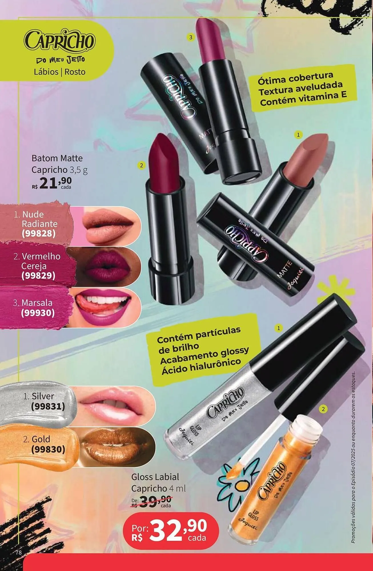 Encarte de Catálogo Jequiti 12 de maio até 31 de maio 2025 - Pagina 78