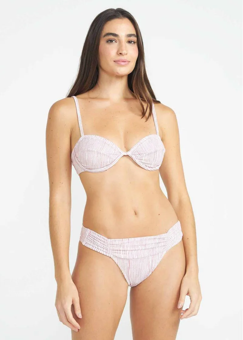 Top Biquini Taça Aro Sem Bojo Navy