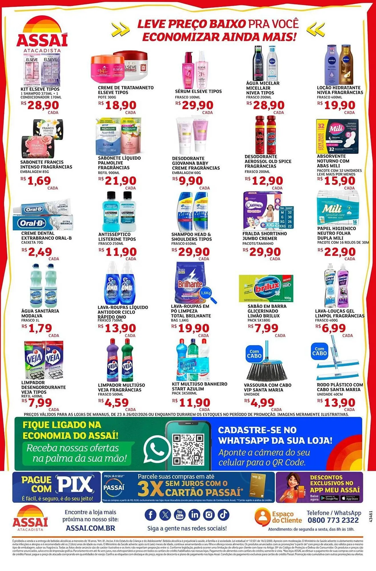 Encarte de Encarte Assaí Atacadista 23 de fevereiro até 26 de março 2026 - Pagina 4