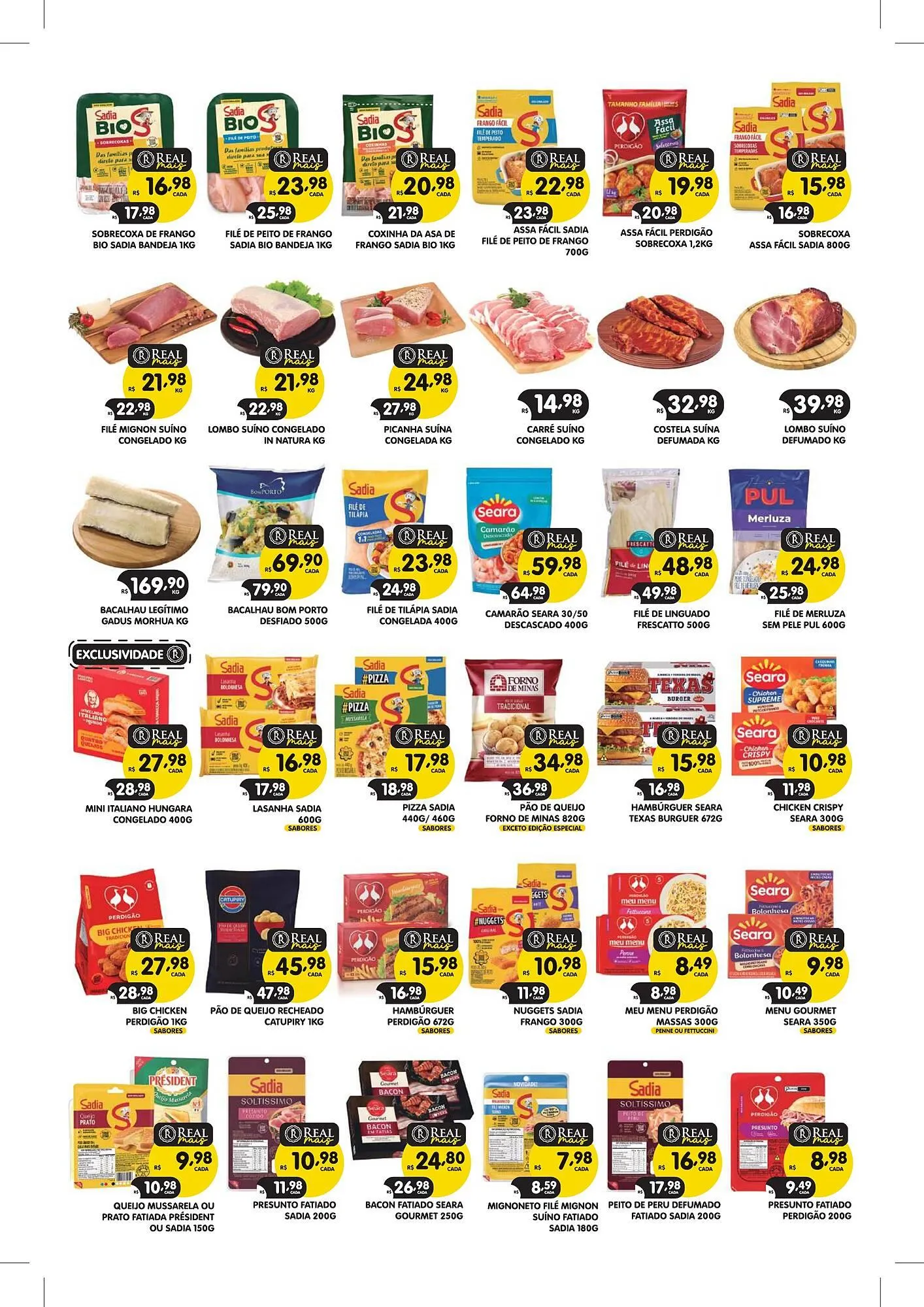 Encarte de Encarte Supermercados Real 1 de maio até 17 de maio 2026 - Pagina 4