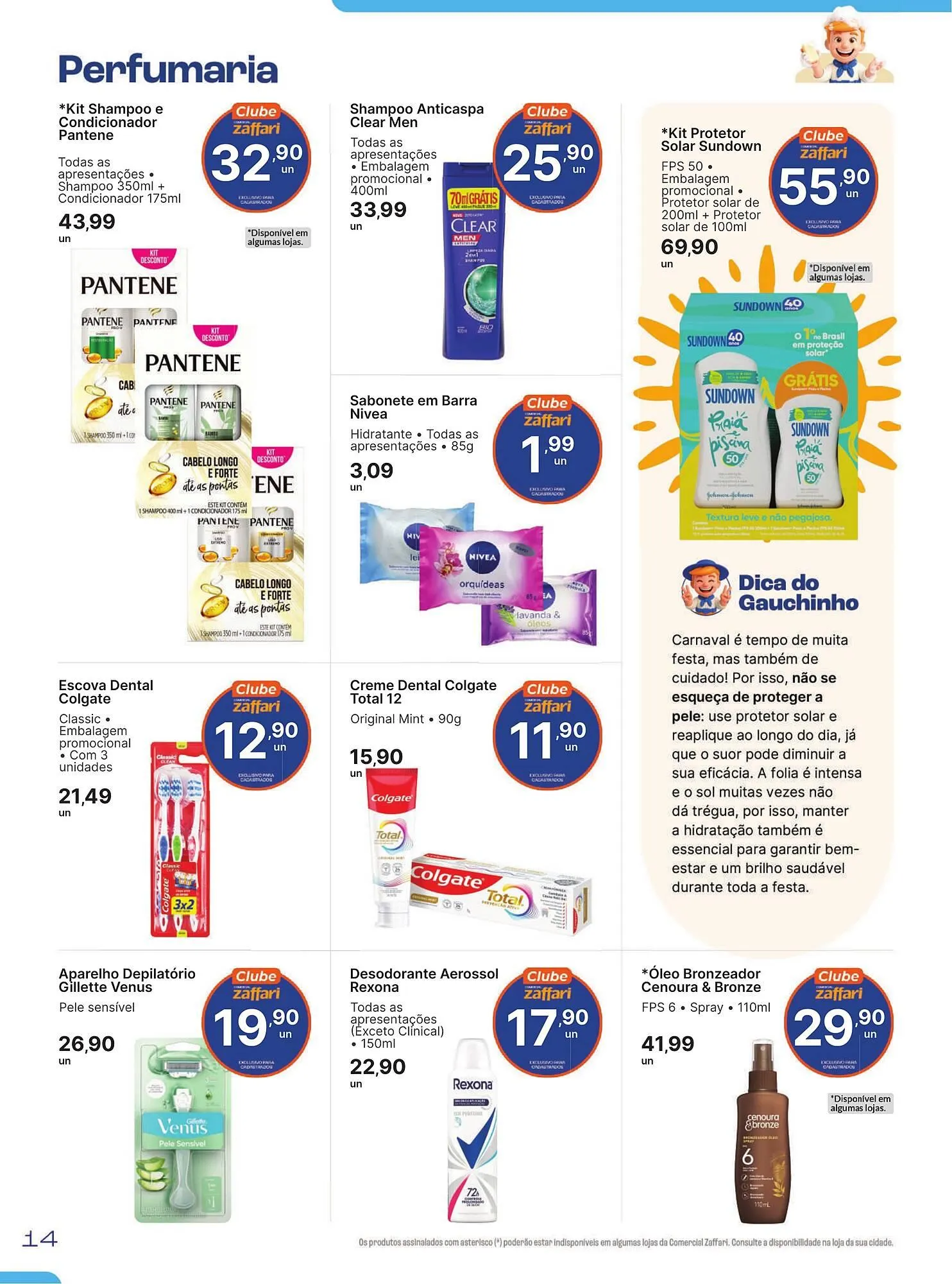 Encarte de Encarte Comercial Zaffari 2 de fevereiro até 14 de fevereiro 2026 - Pagina 14