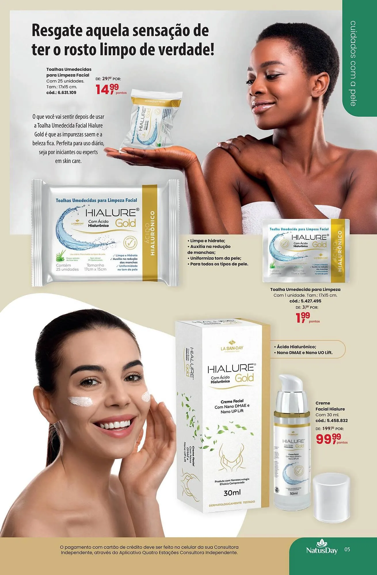 Encarte de Catálogo Quatro Estações 10 de março até 30 de junho 2025 - Pagina 5