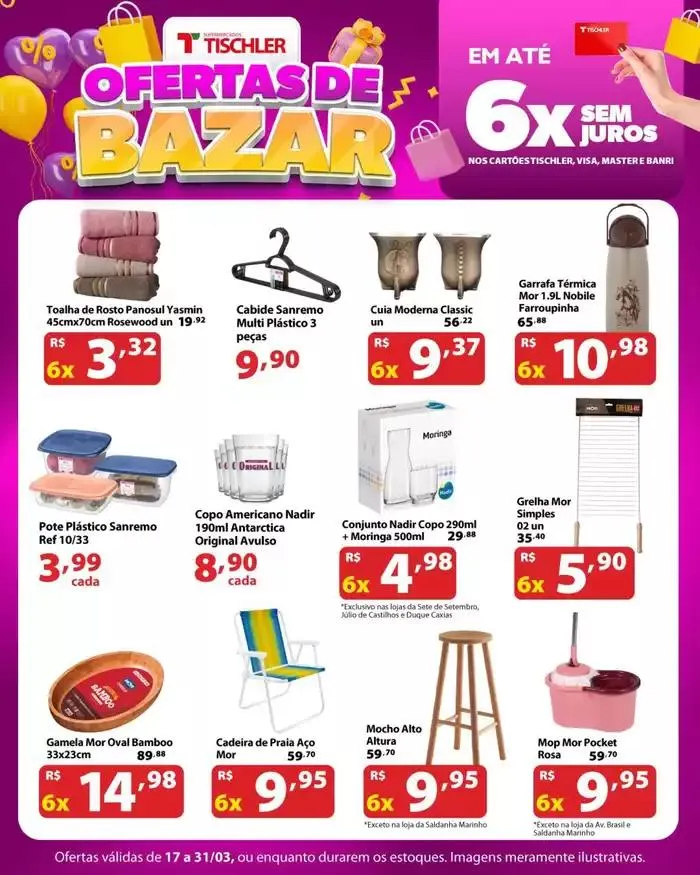 Encarte de Encarte Supermercados Tischler 17 de março até 31 de março 2025 - Pagina 3
