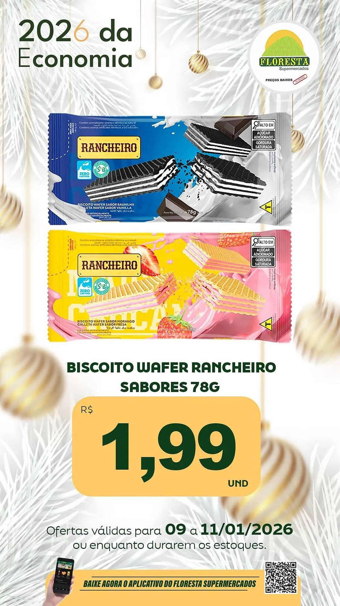 Encarte de Catálogo Floresta Supermercados 8 de janeiro até 10 de janeiro 2026 - Pagina 16