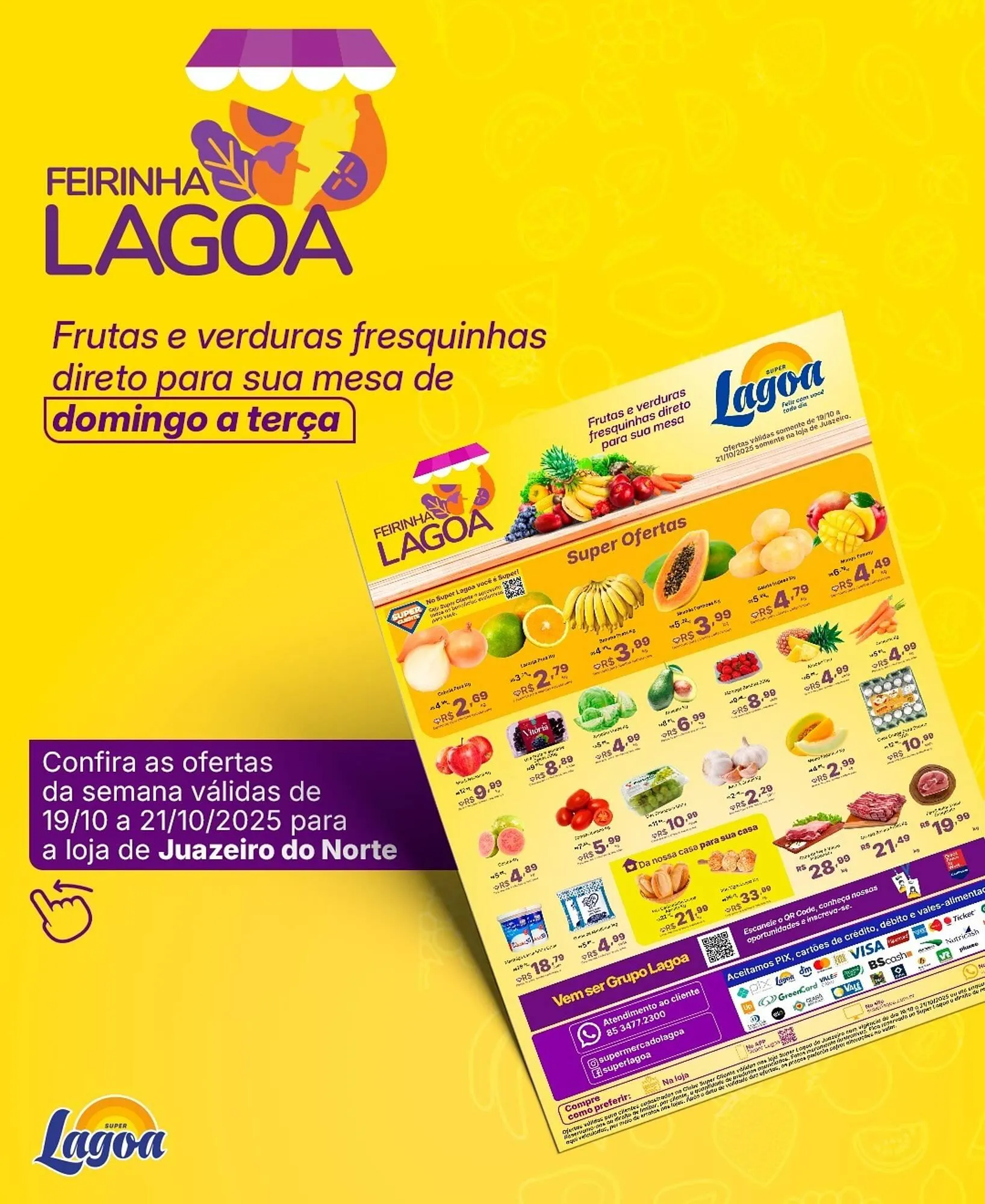 Encarte Super Lagoa - 1