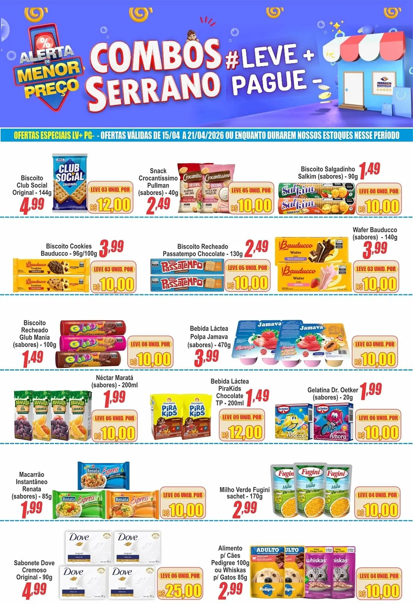 Encarte de Catálogo Serrano Supermercado 14 de abril até 21 de abril 2026 - Pagina 5